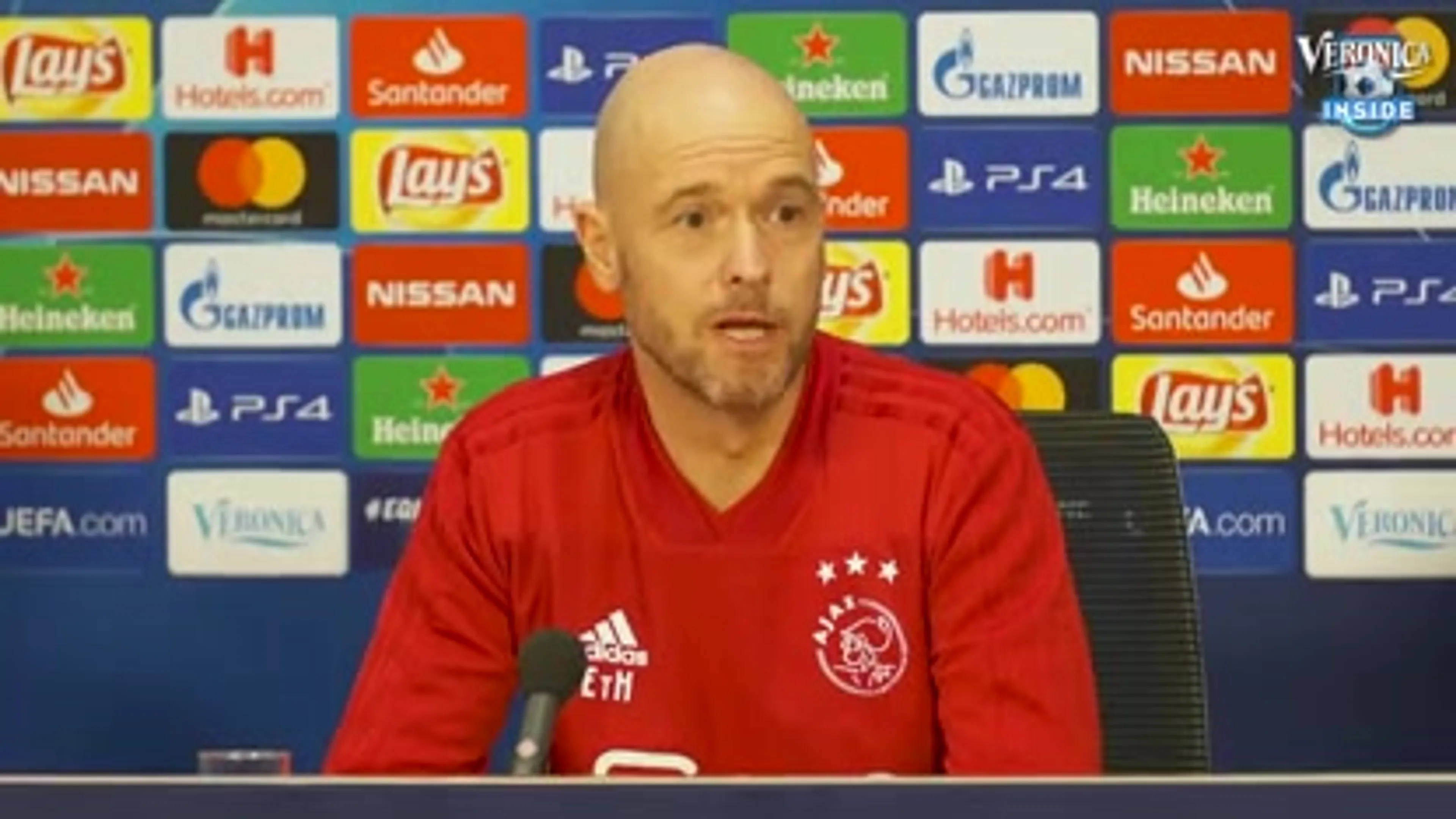 Ten Hag over Robben: 'Ontzettend jammer dat hij er niet bij is'