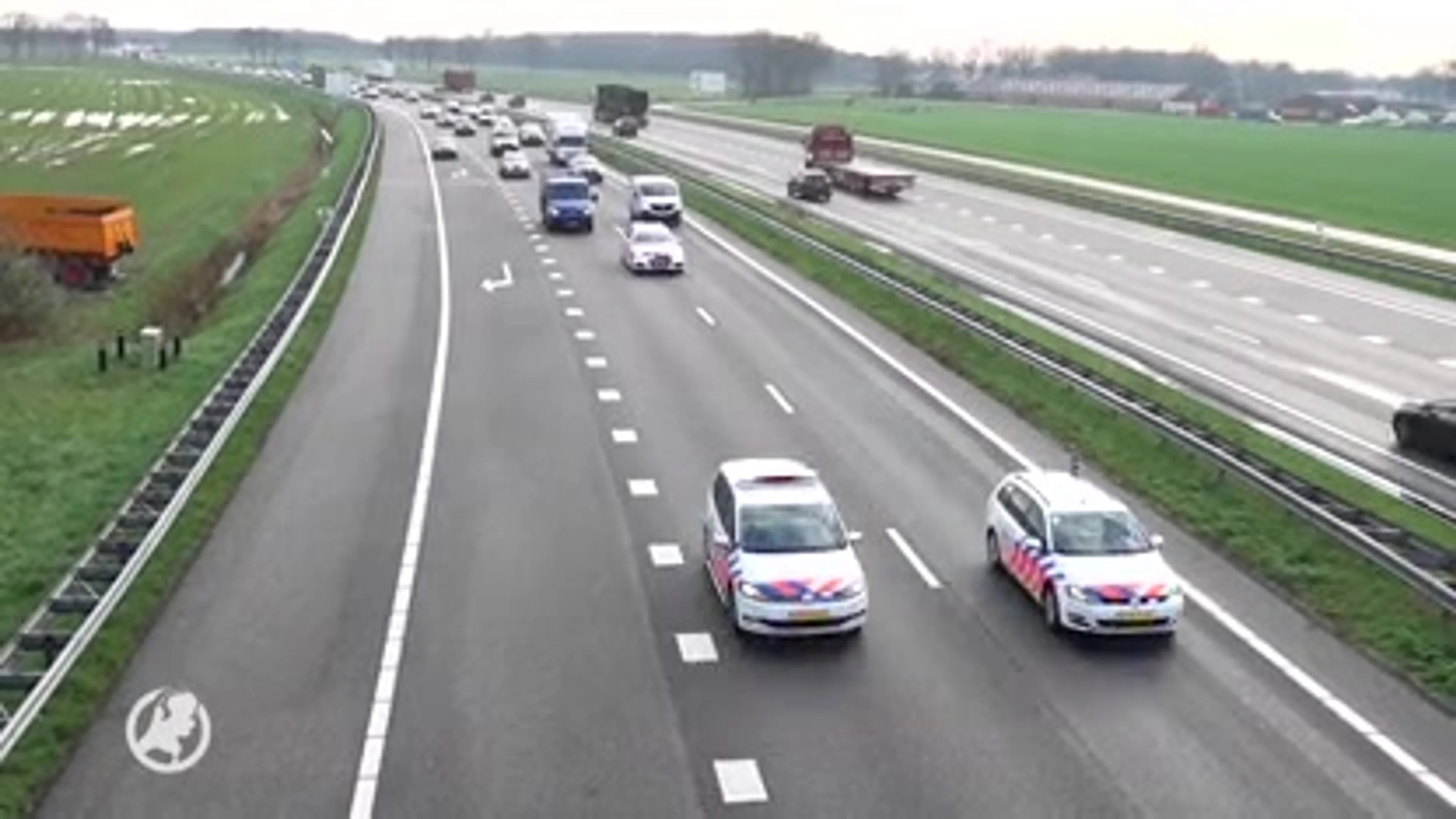 Actievoerders veranderen snelwegen naar Den Haag in 'Route 66'