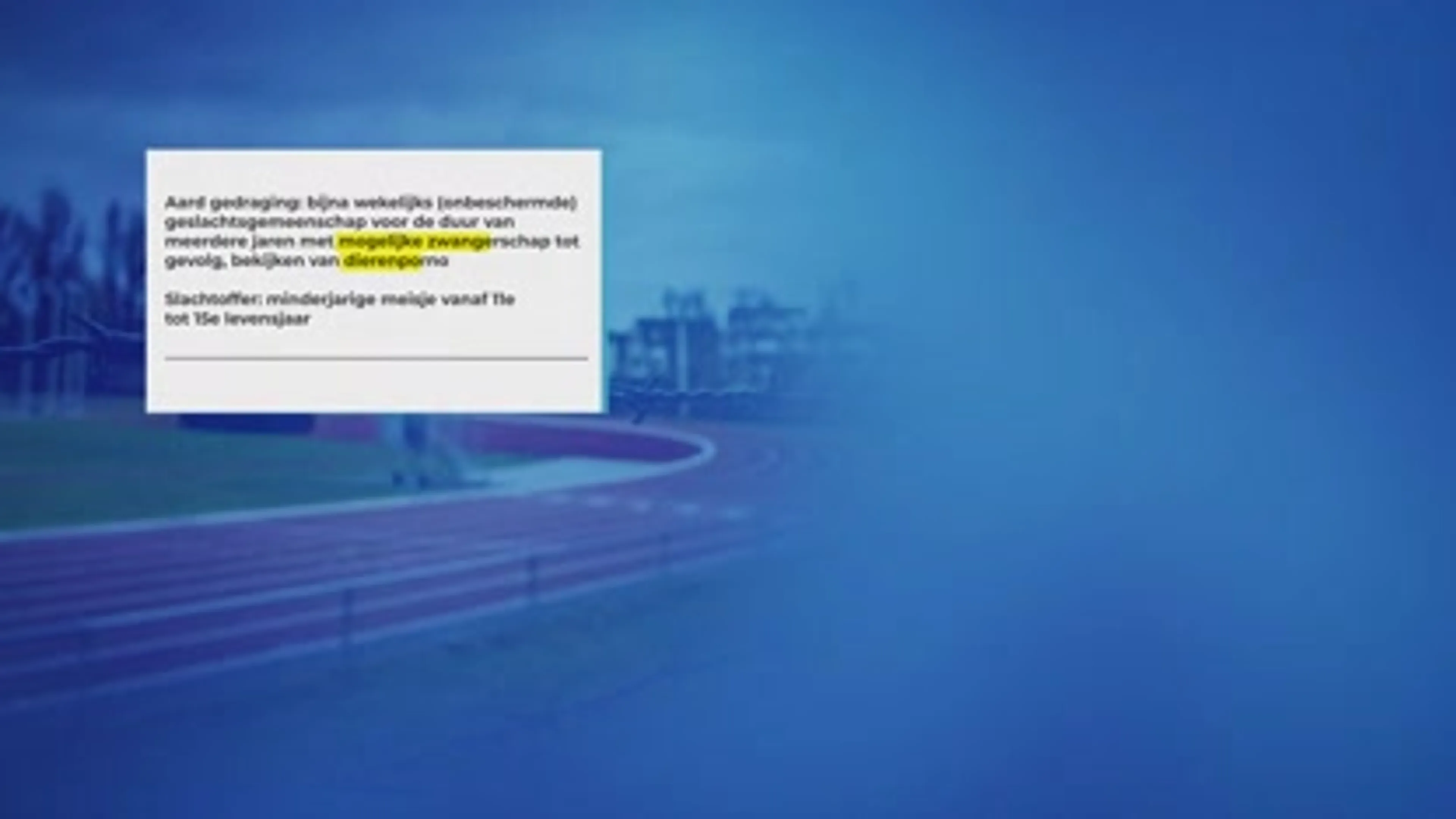 'Atletiektrainer misbruikte jarenlang meisjes'