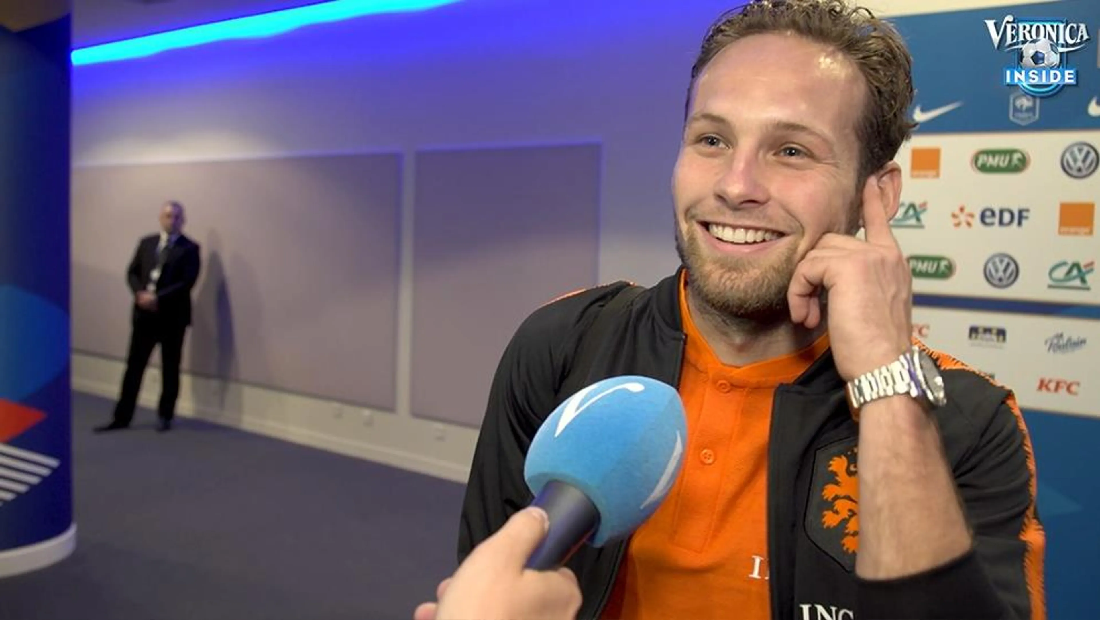 Blind grapt: 'Kunnen we niet voortaan alleen de tweede helft spelen?'