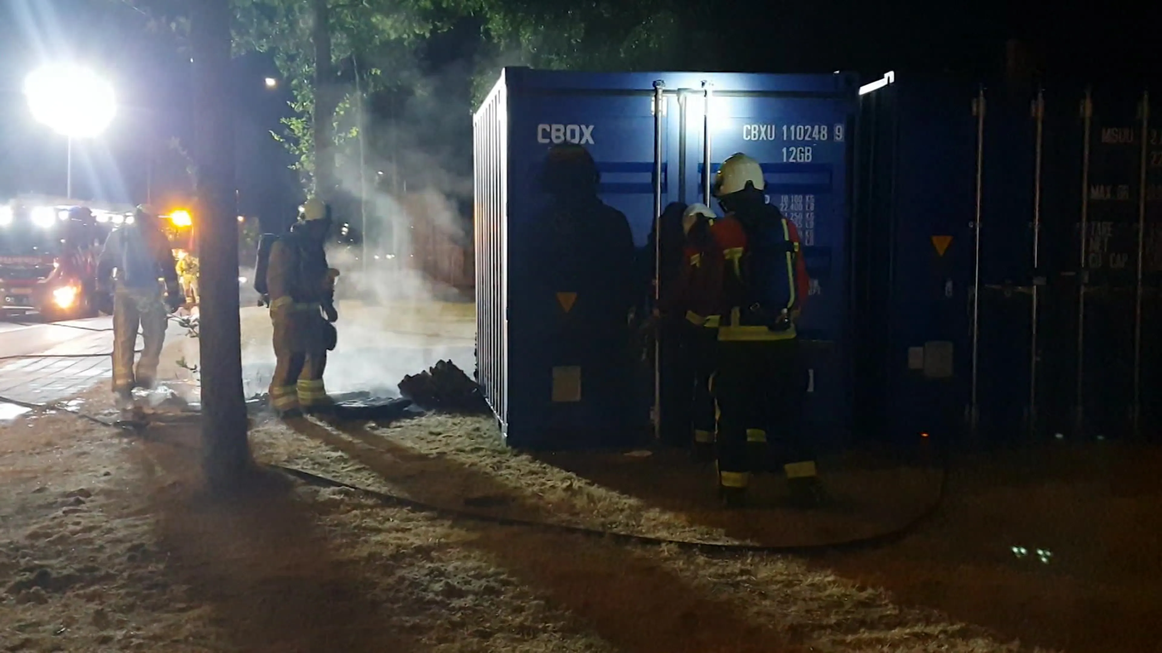 Brandweer Assen blust rubberen voetjes