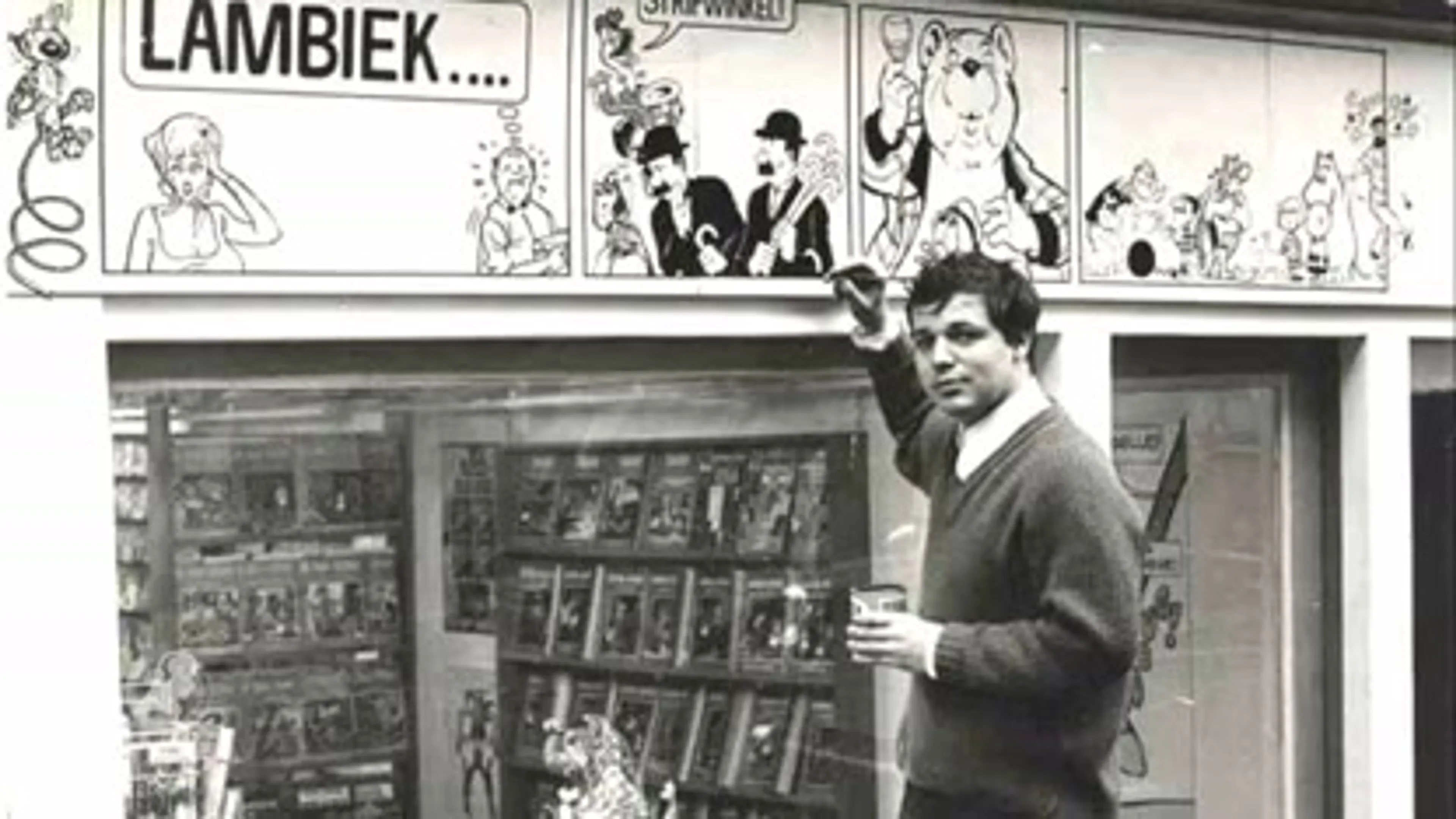 Oudste stripwinkel van Europa bestaat 50 jaar