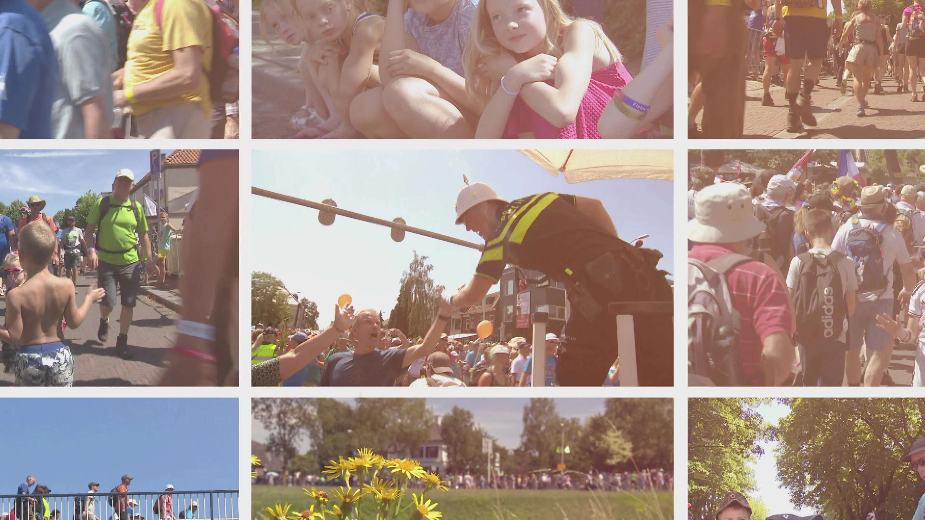 Dag 2 van de Vierdaagse: Evelien is op weg