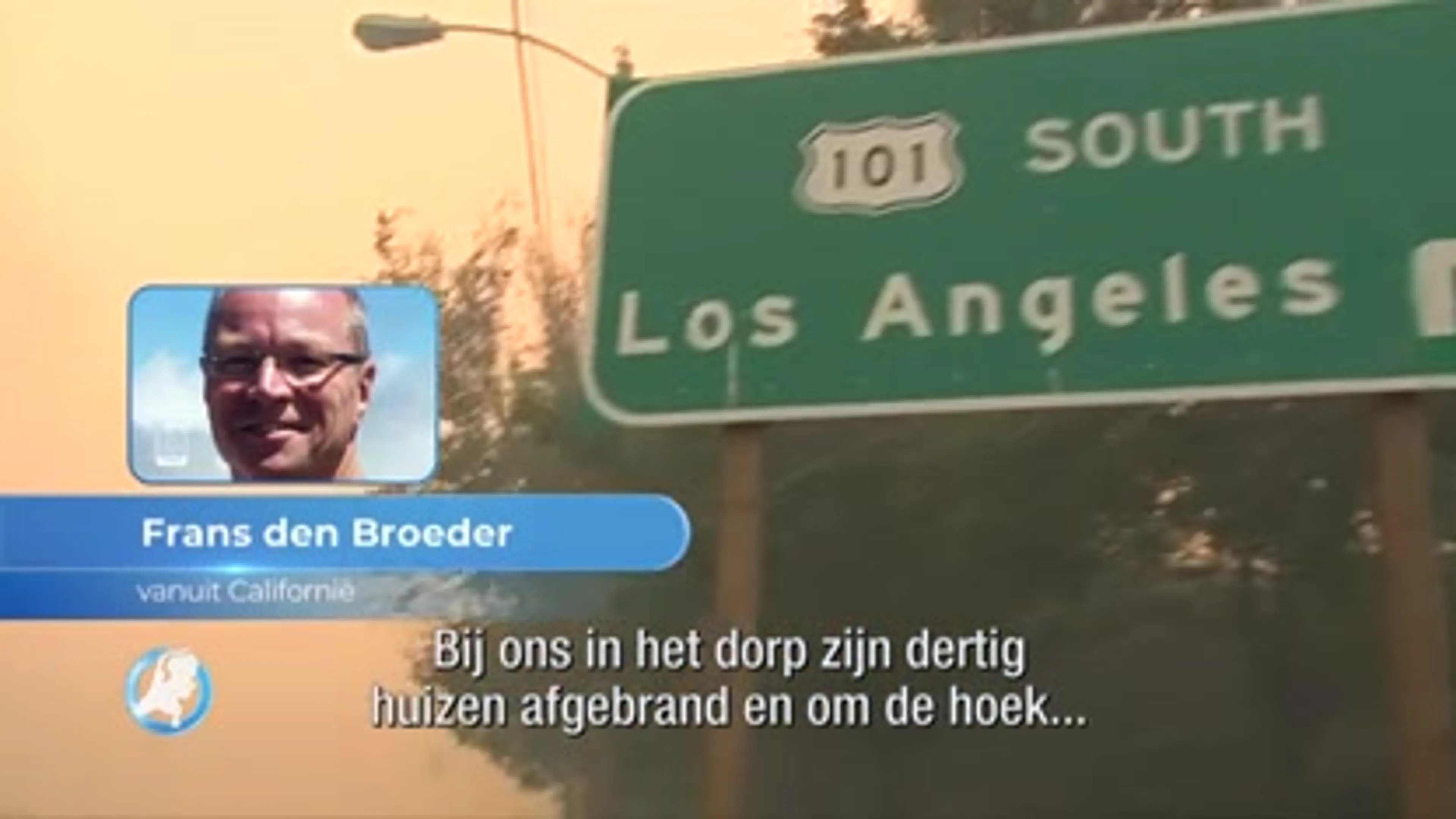 Nederlanders in Californië maken zich grote zorgen om allesverwoestende bosbranden