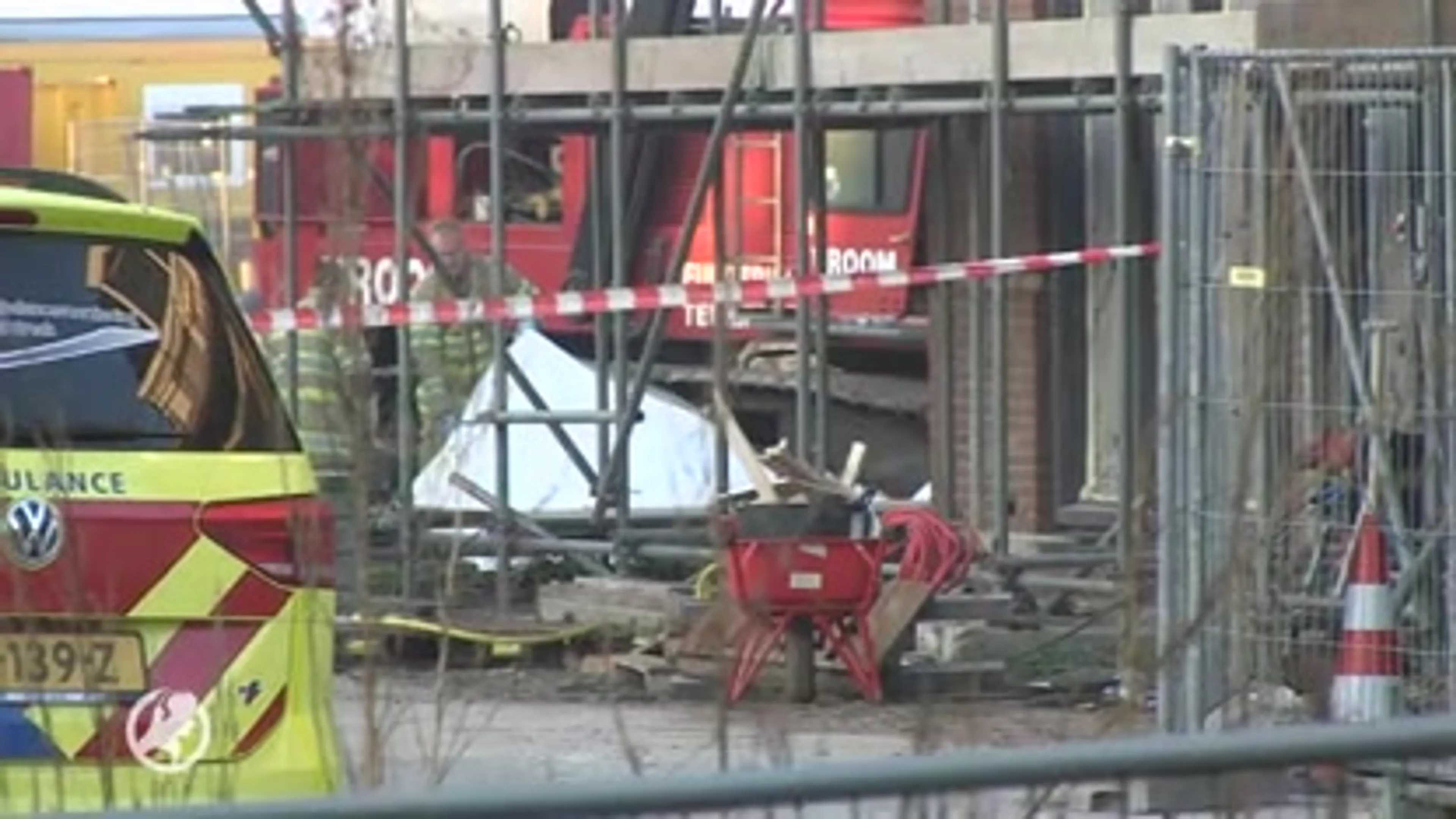 Bouwvakker in Loosdrecht omgekomen door bedrijfsongeval