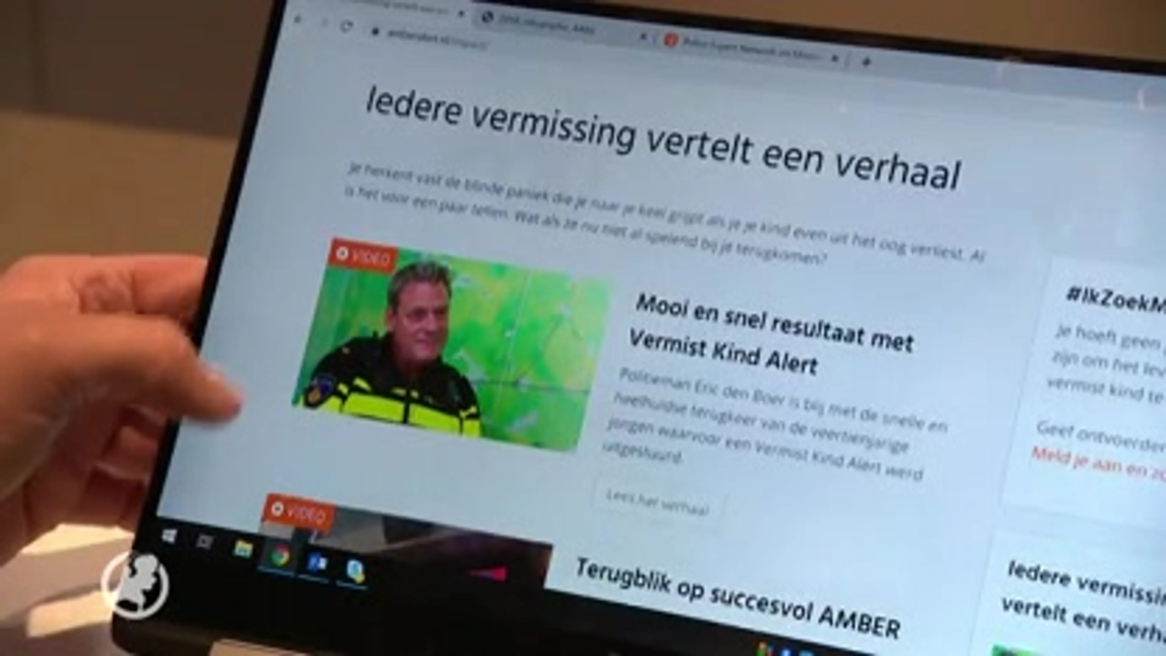 Dit gebeurt er als het AMBER Alert wordt uitgegeven