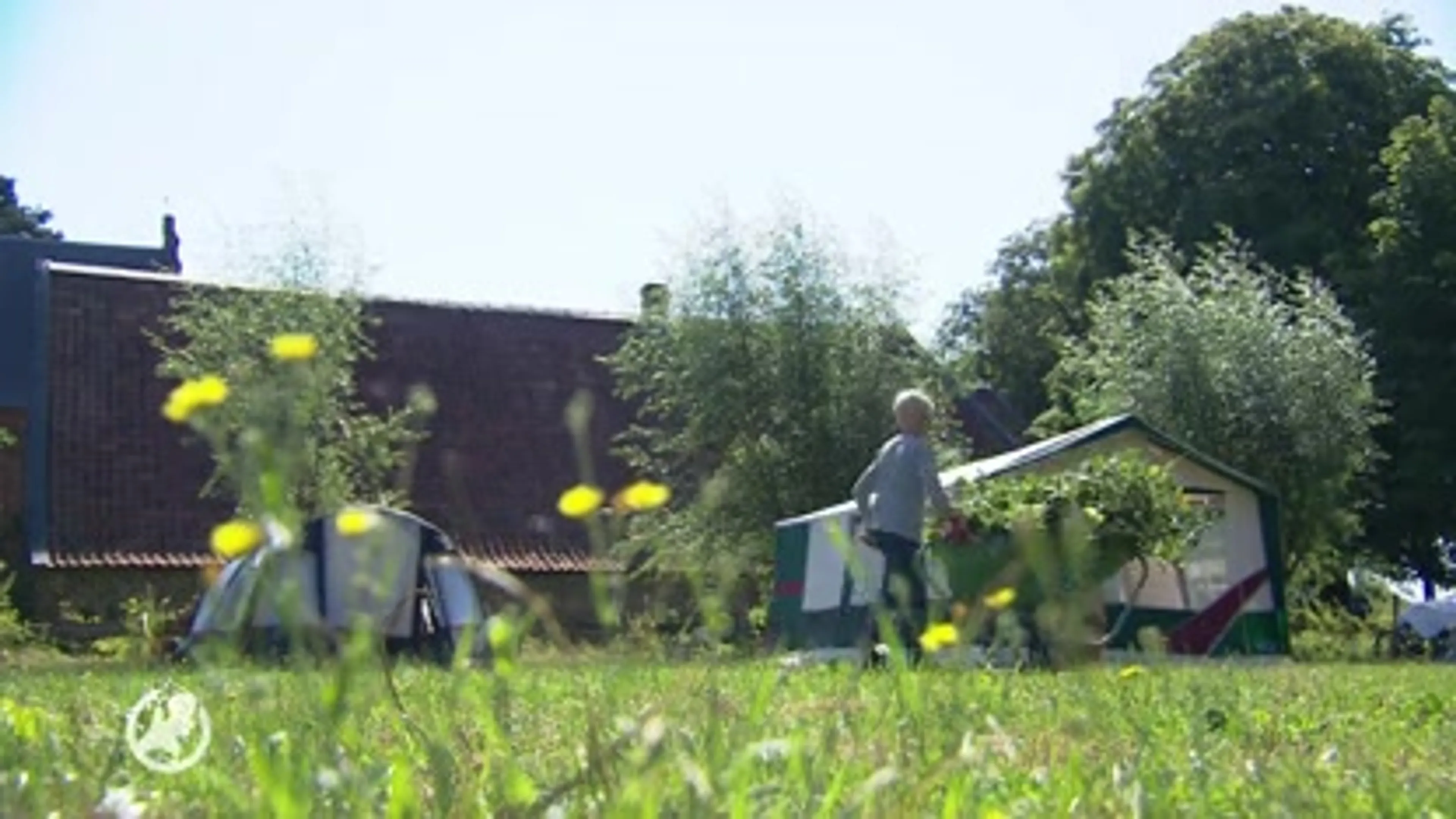 Klussen in ruil voor een kampeerplek op een landgoed