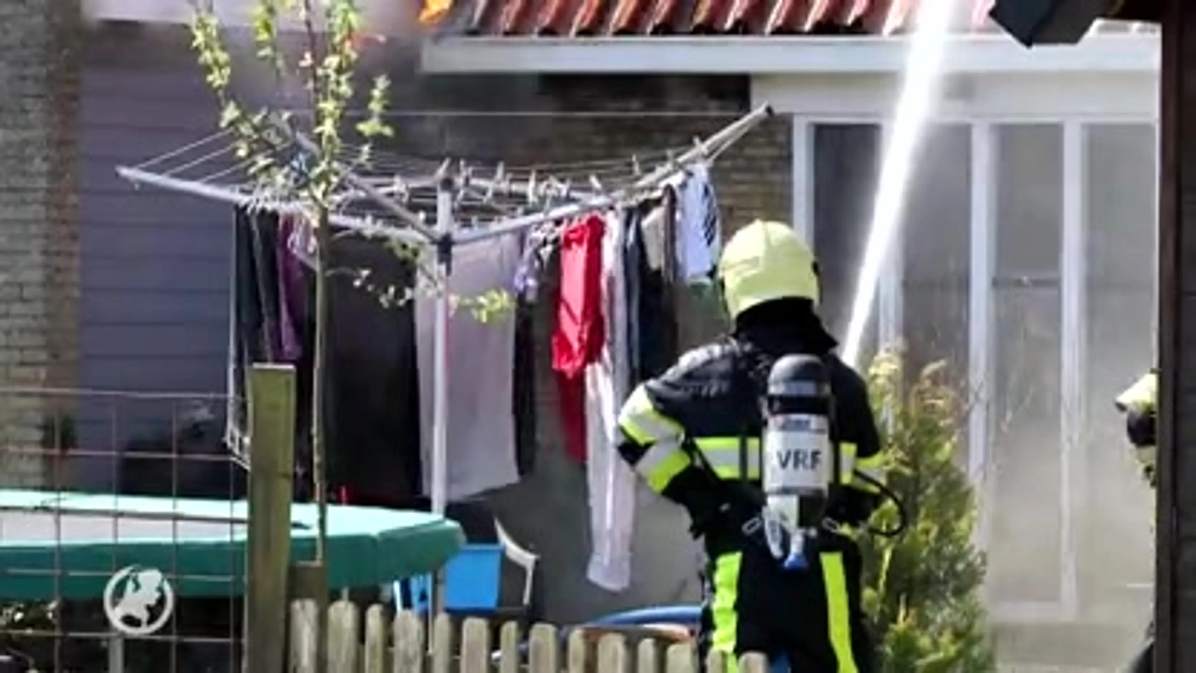 Zorgboerderij gaat in vlammen op in Friese Sint Jacobiparochie