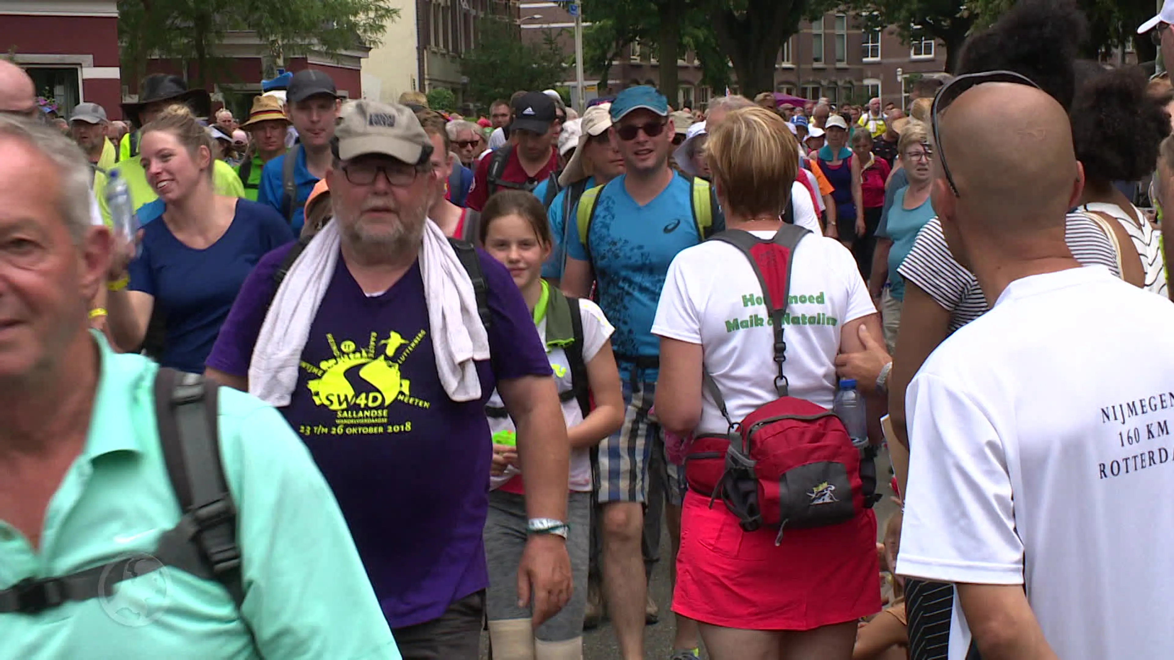 Nijmegen onbereikbaar door intocht Vierdaagse