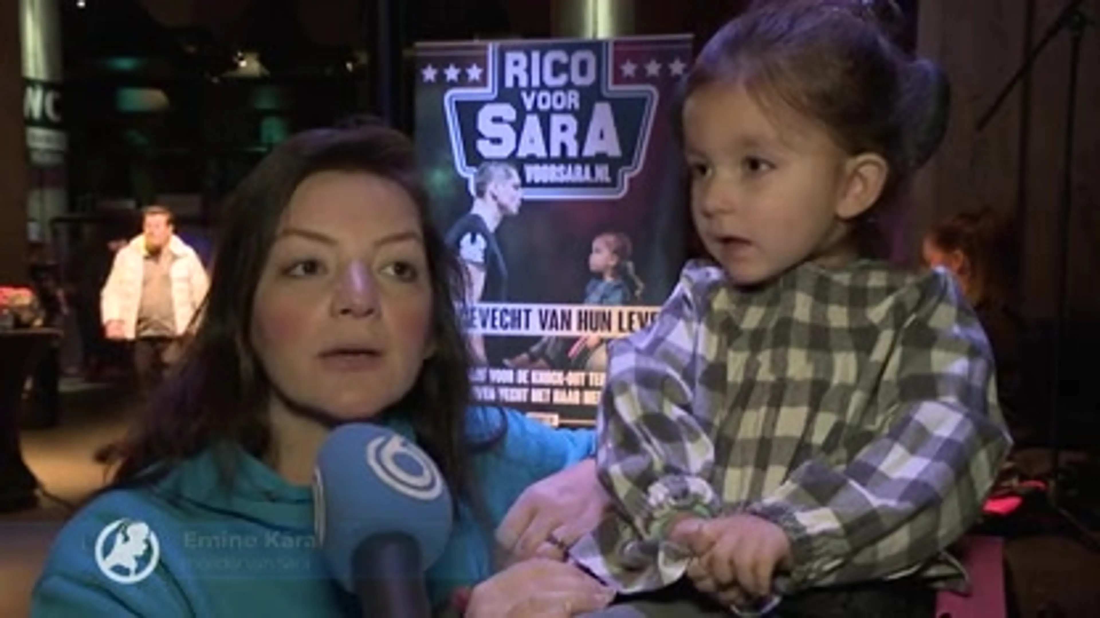 Boksen in de Maassilo ‘Voor Sara’