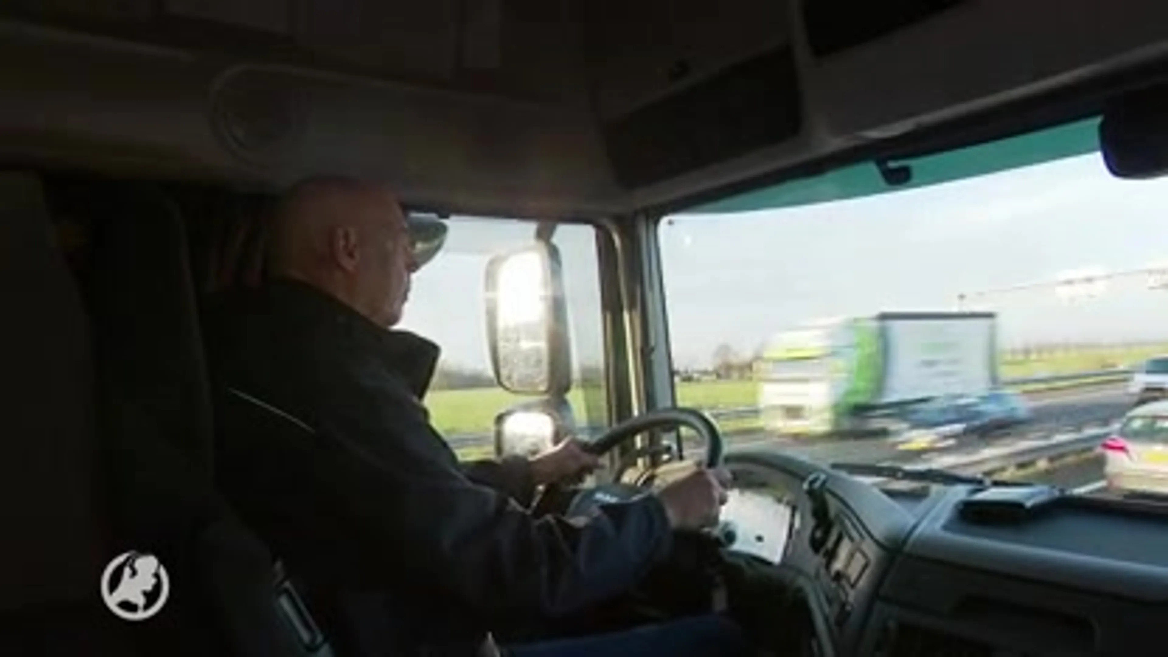 Dag van de vrachtwagenchauffeur, neem een broodje bal!