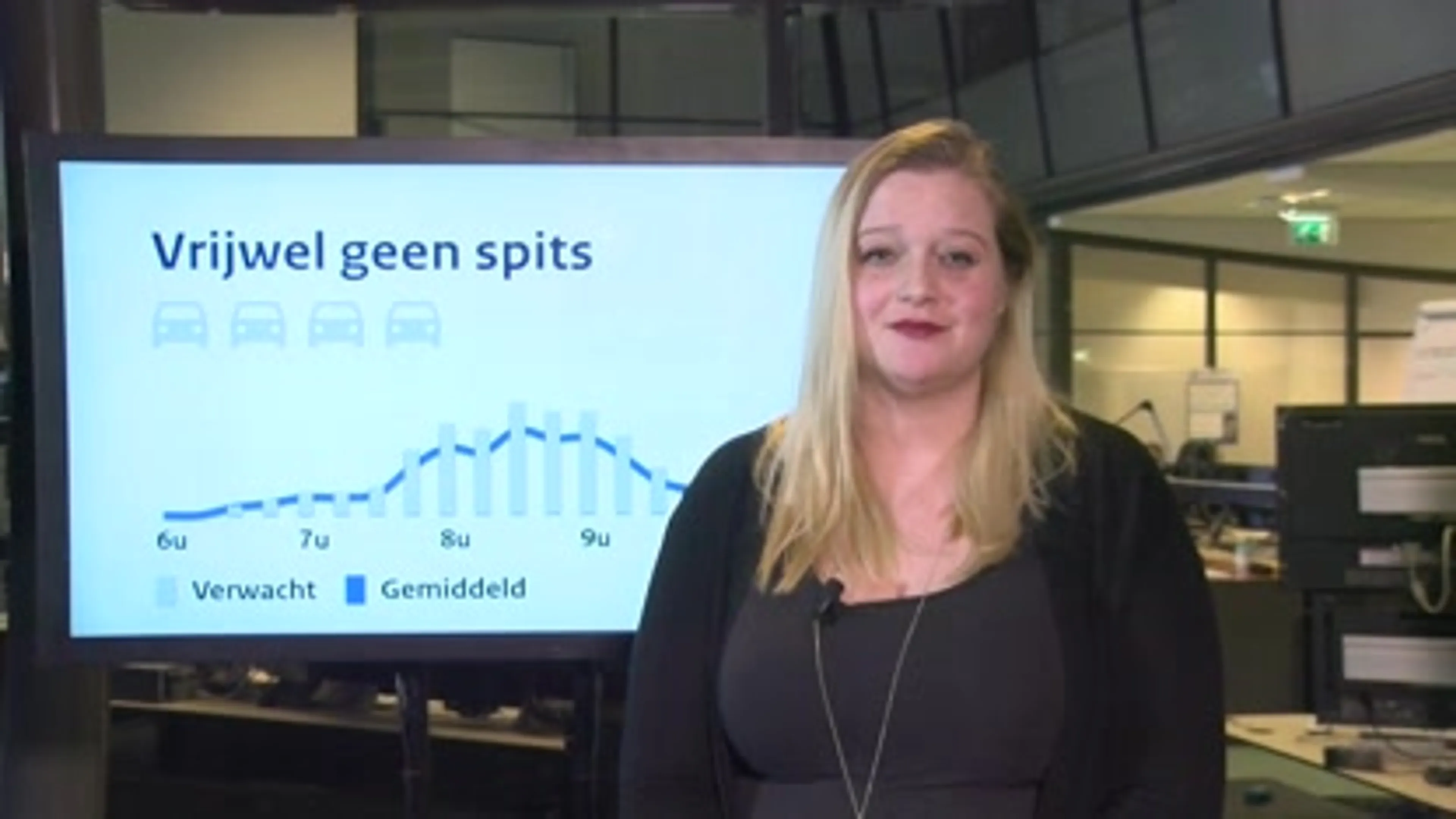 Verkeersinformatie: nog weinig files. Wel even opletten voor gladheid en mist
