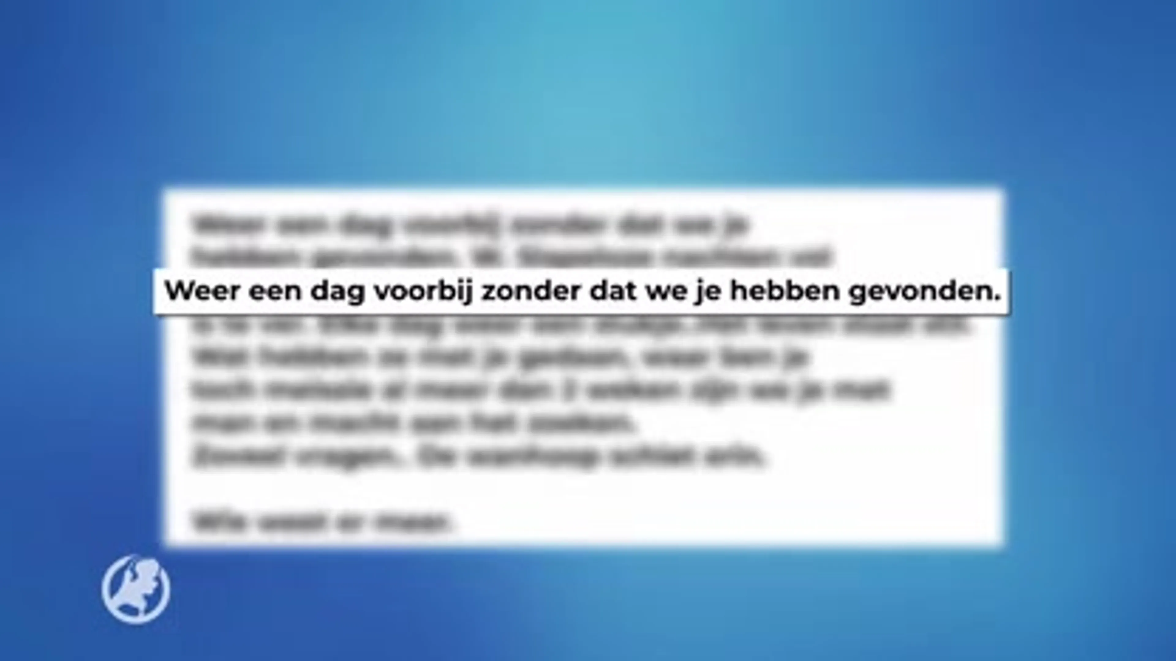 Verder onderzoek in water naar vermiste Anja Schaap
