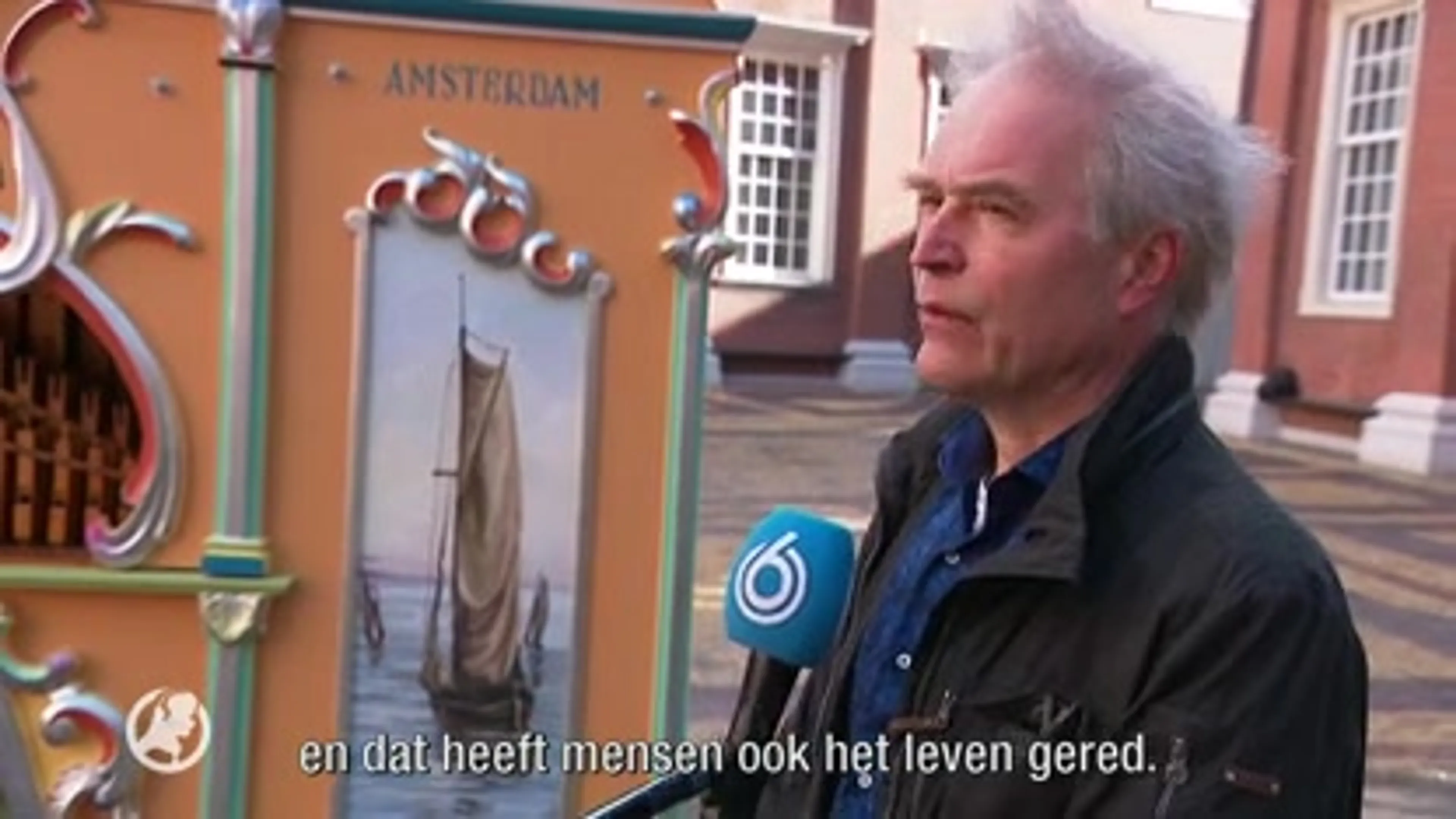 Kogel na 75 jaar nog te zien in draaiorgel het Snotneusje