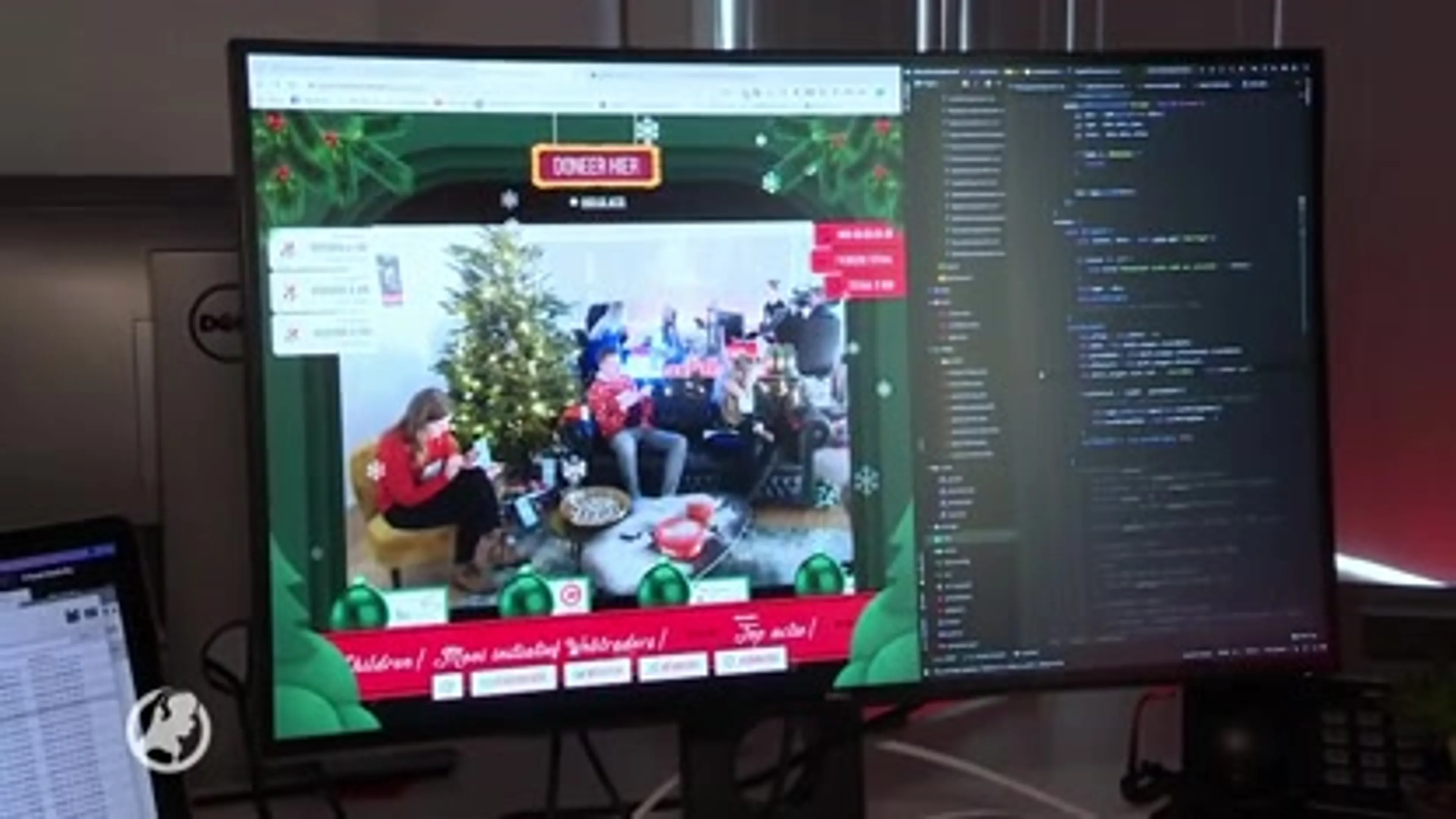 Kersttrui voor het goede doel op foute kersttruiendag