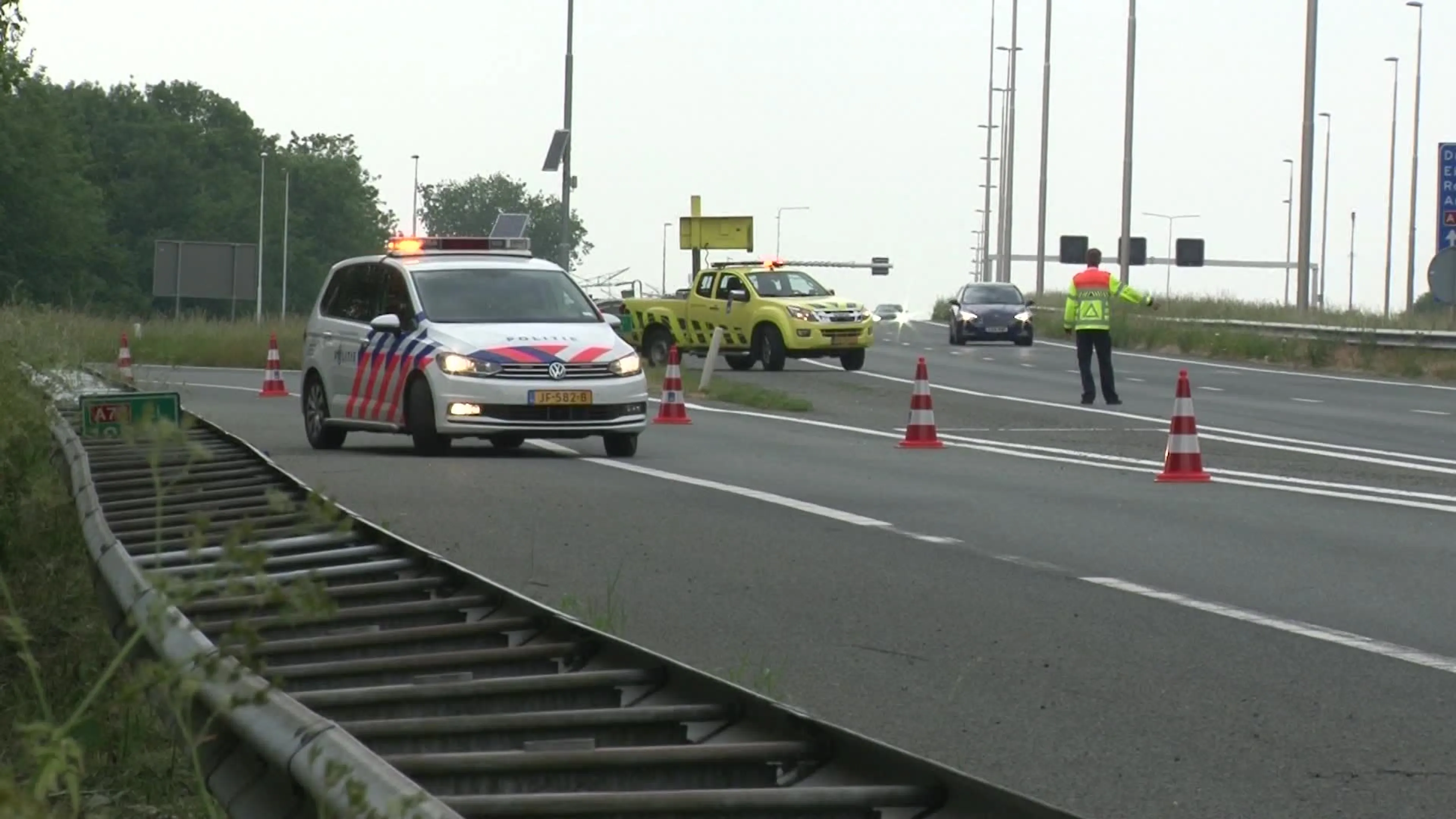 Transformers! Auto en motor worden één door botsing