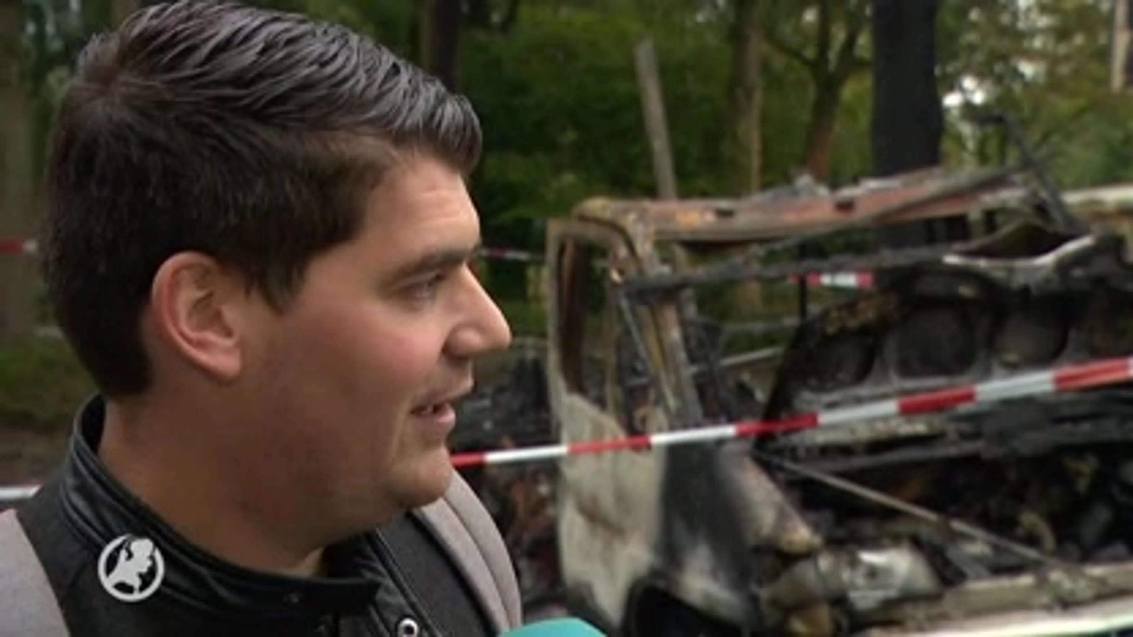 Explosiegevaar door gasflessen camper na brandstichting in woonwijk Deventer