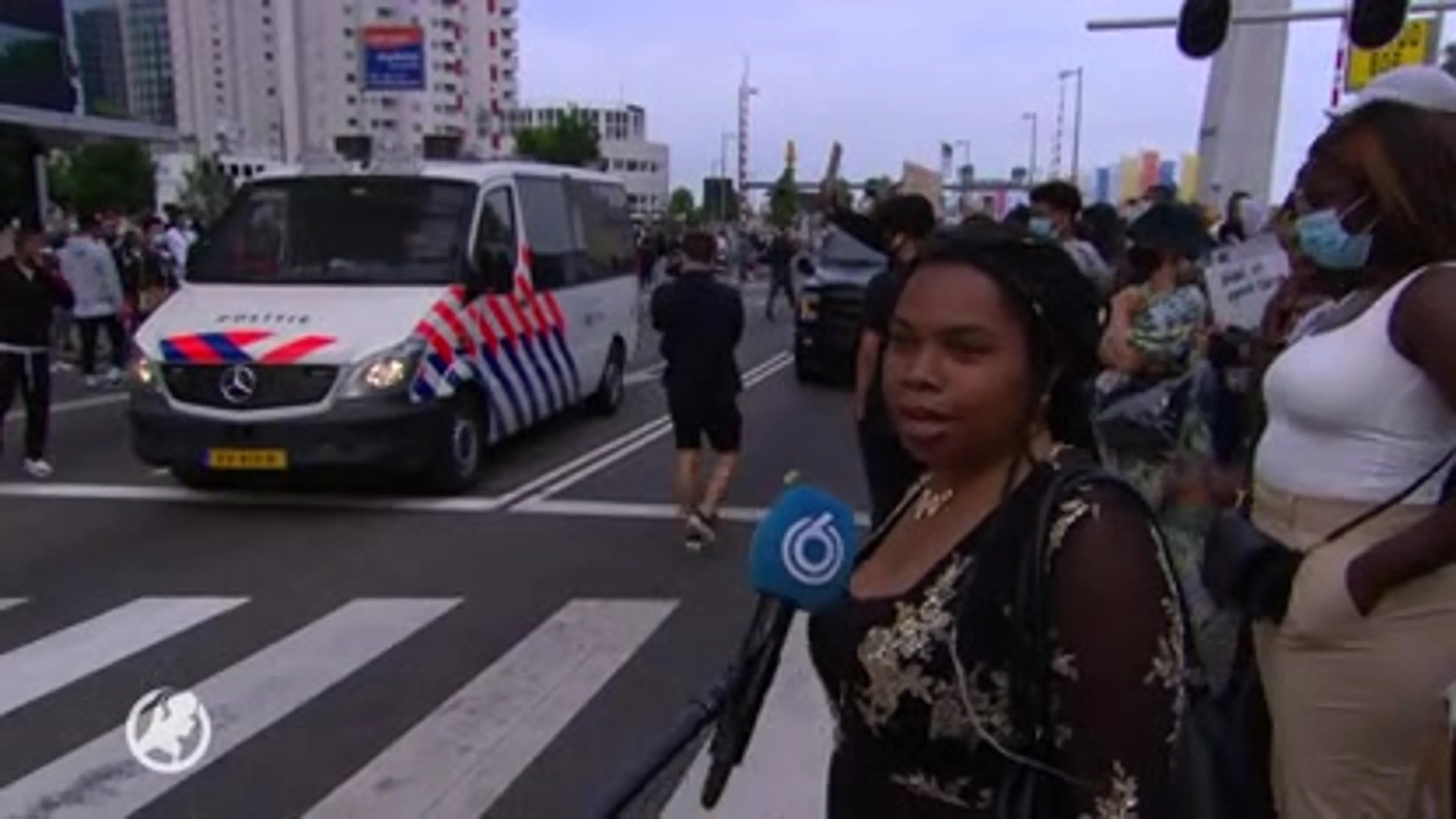 Organisatie trots op drukke demonstratie Rotterdam
