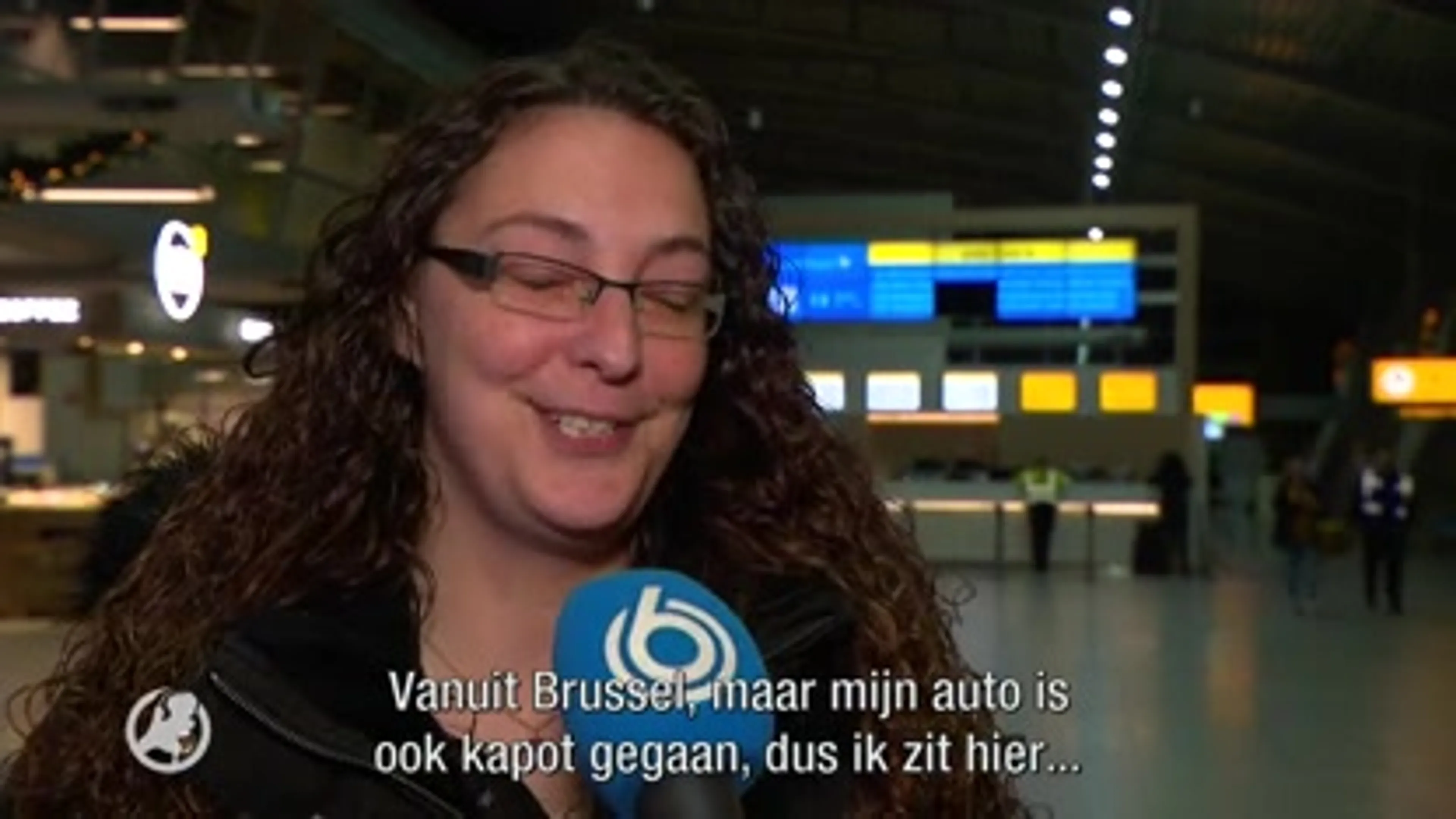 Pechvogel Heleen mist vlucht door boerenprotest Eindhoven Airport