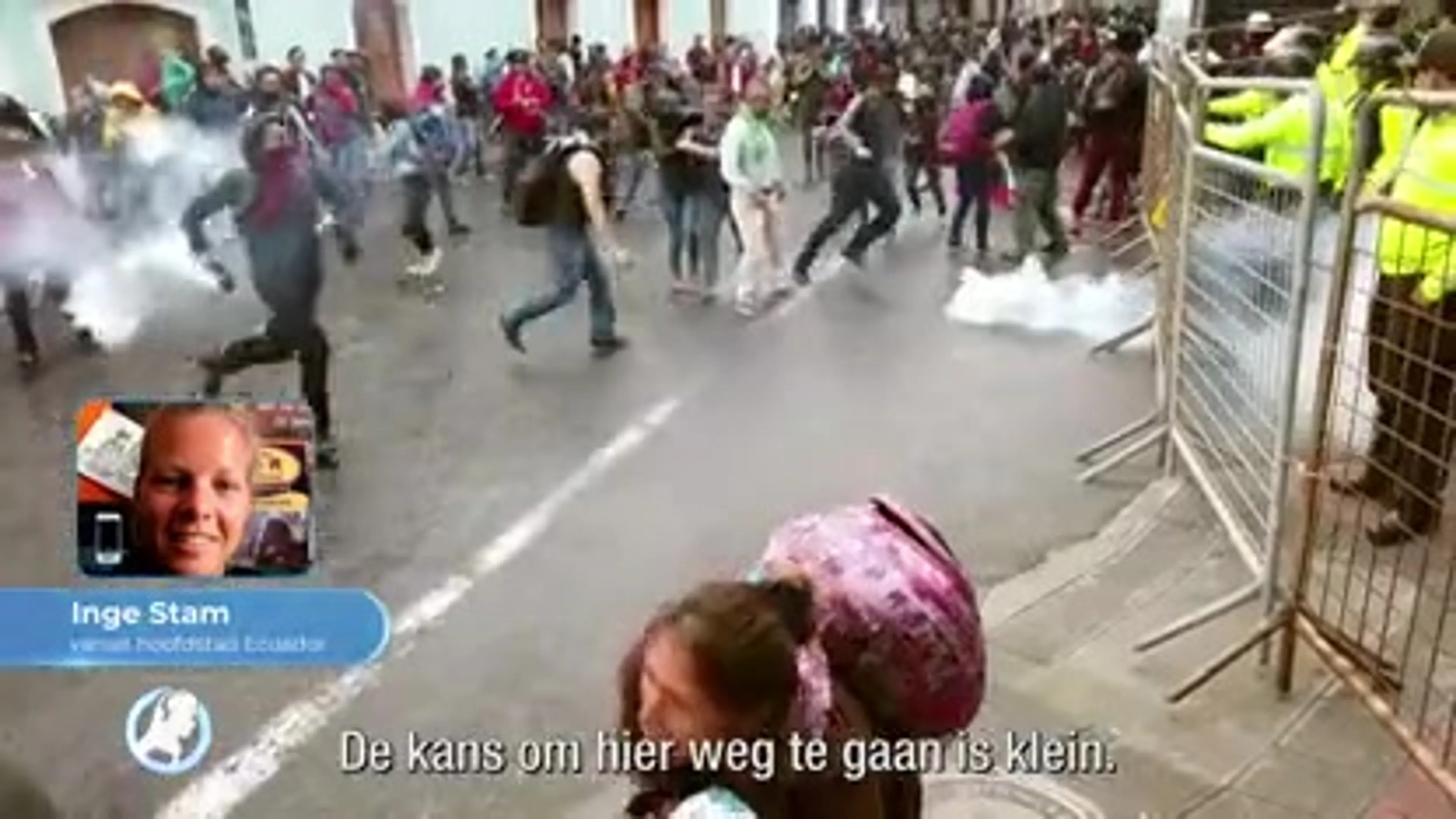 Nederlanders vast in Ecuador vanwege rellen: 'Locals met speren en machetes'