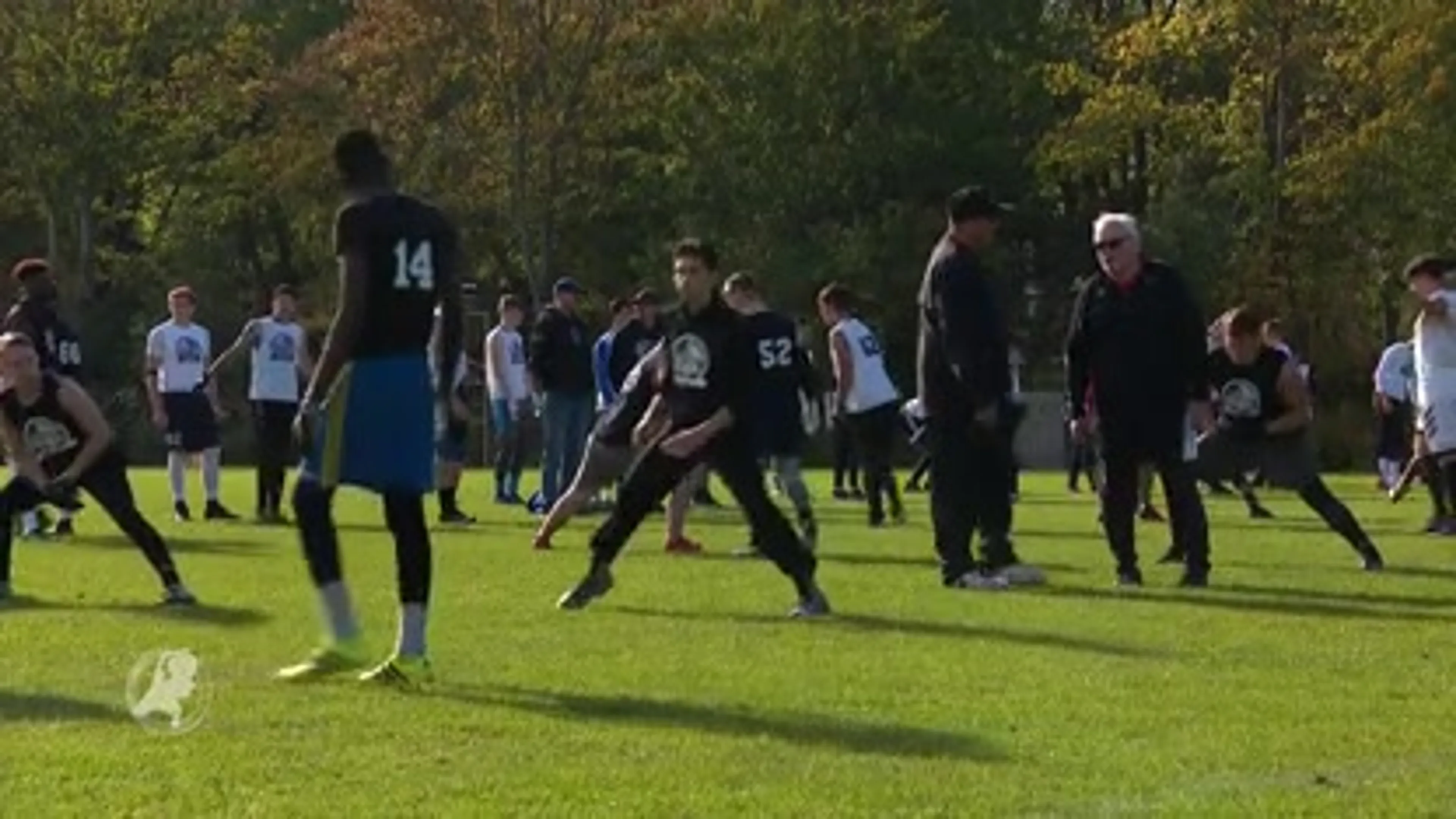 NFL Legends trainen en scouten in Nederland