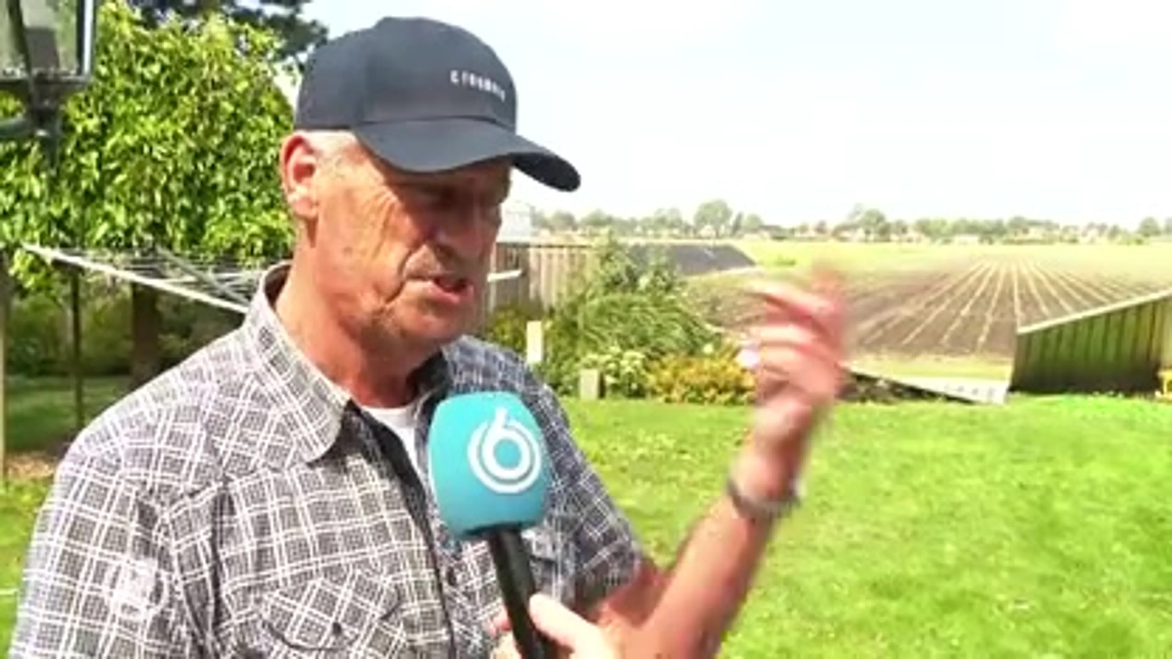 Windhoos richt ook schade aan in Hem: 'Mijn kas is naar de klote'