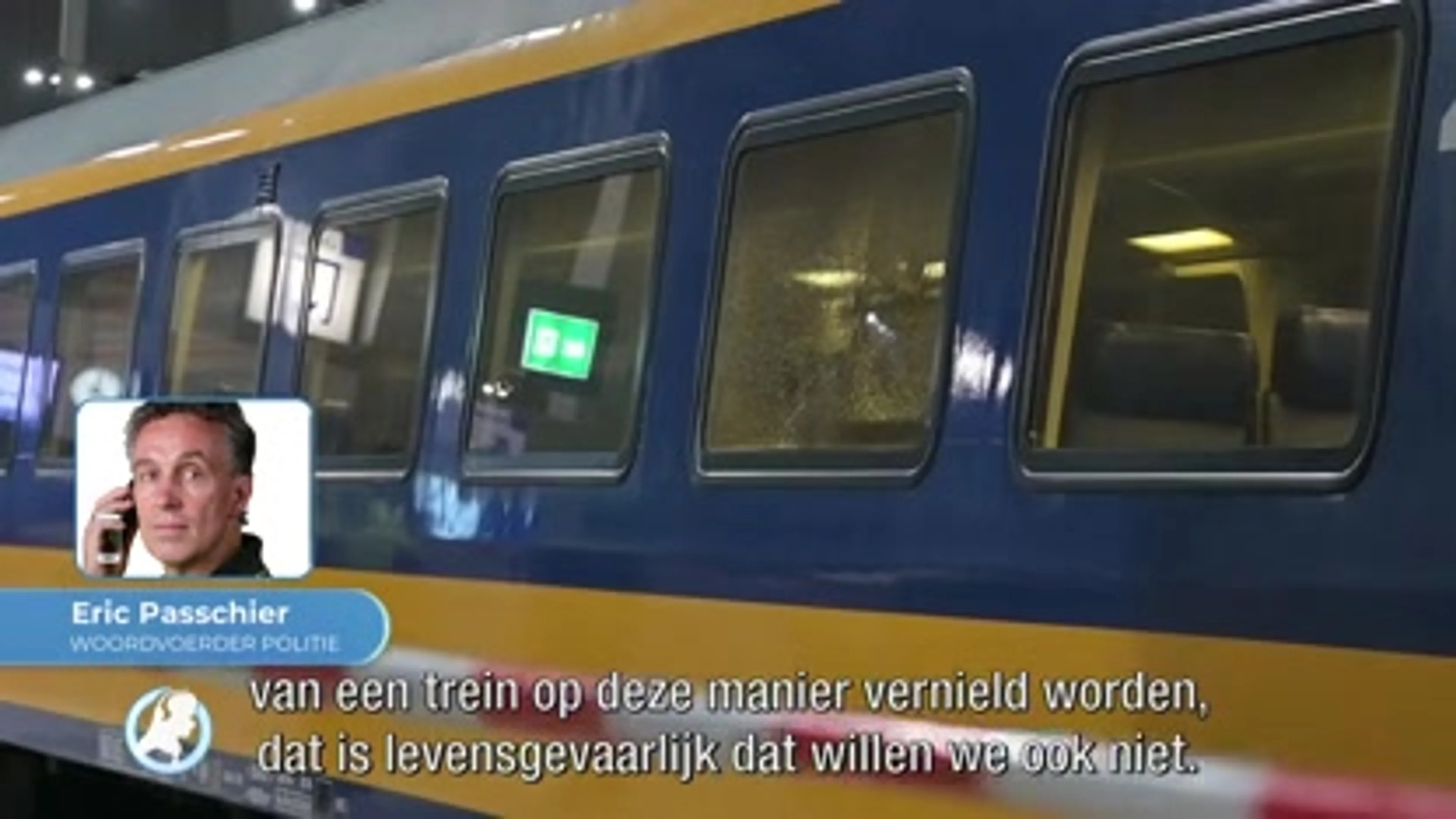 Twee treinen in Brabant mogelijk beschoten