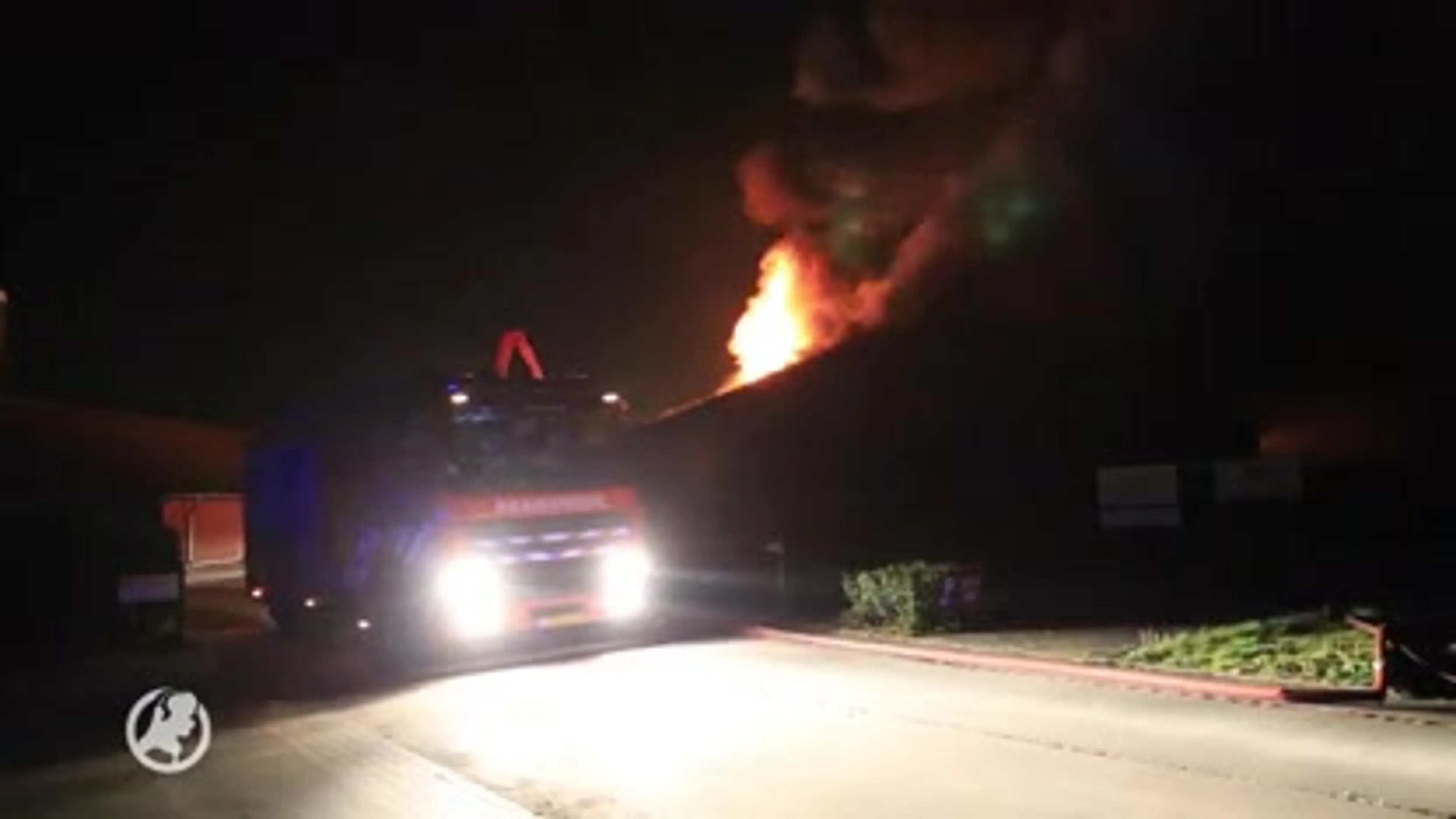 Duizend varkens omgekomen bij grote stalbrand in Lierop