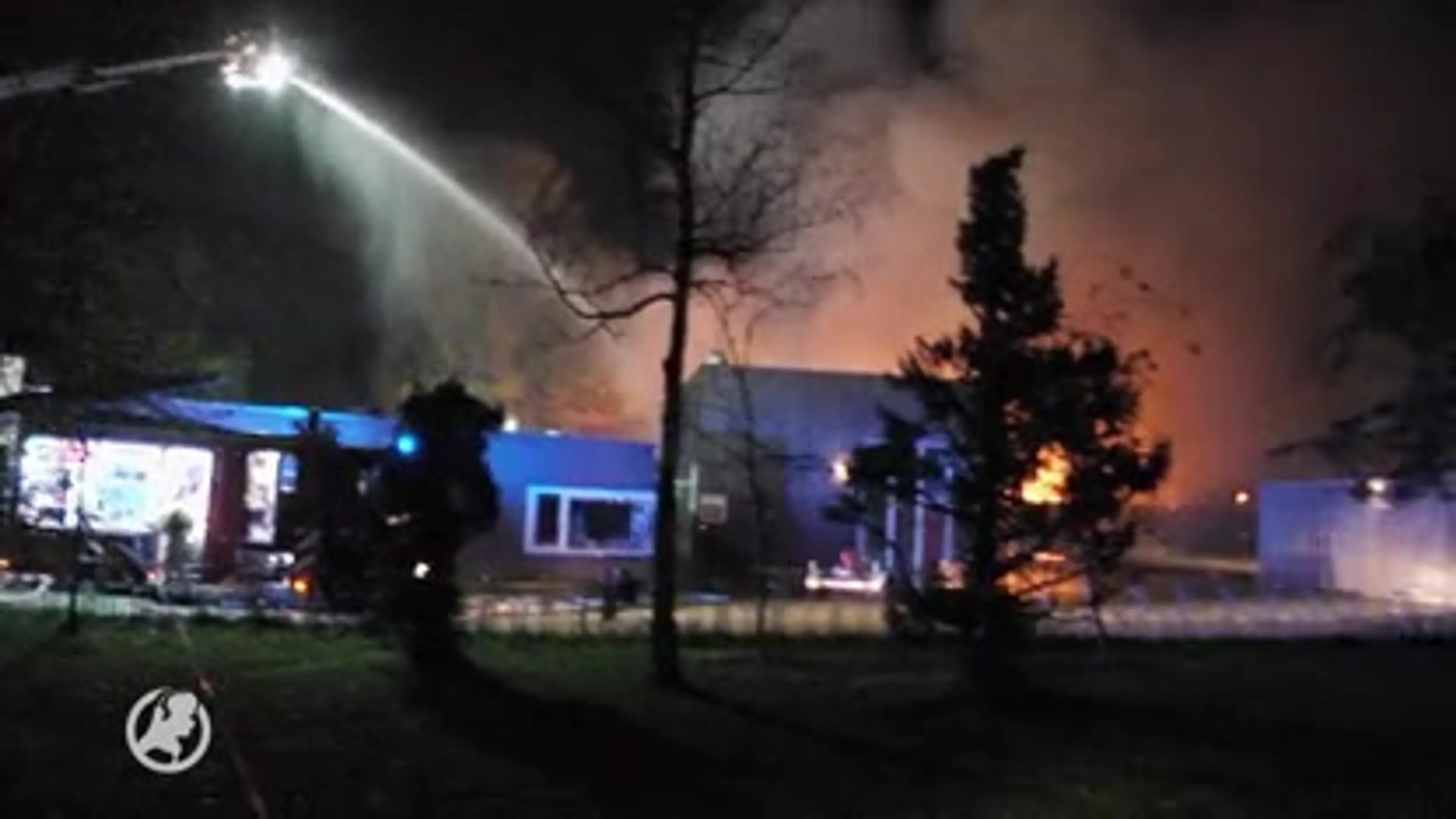 Reacties op de brand in de school