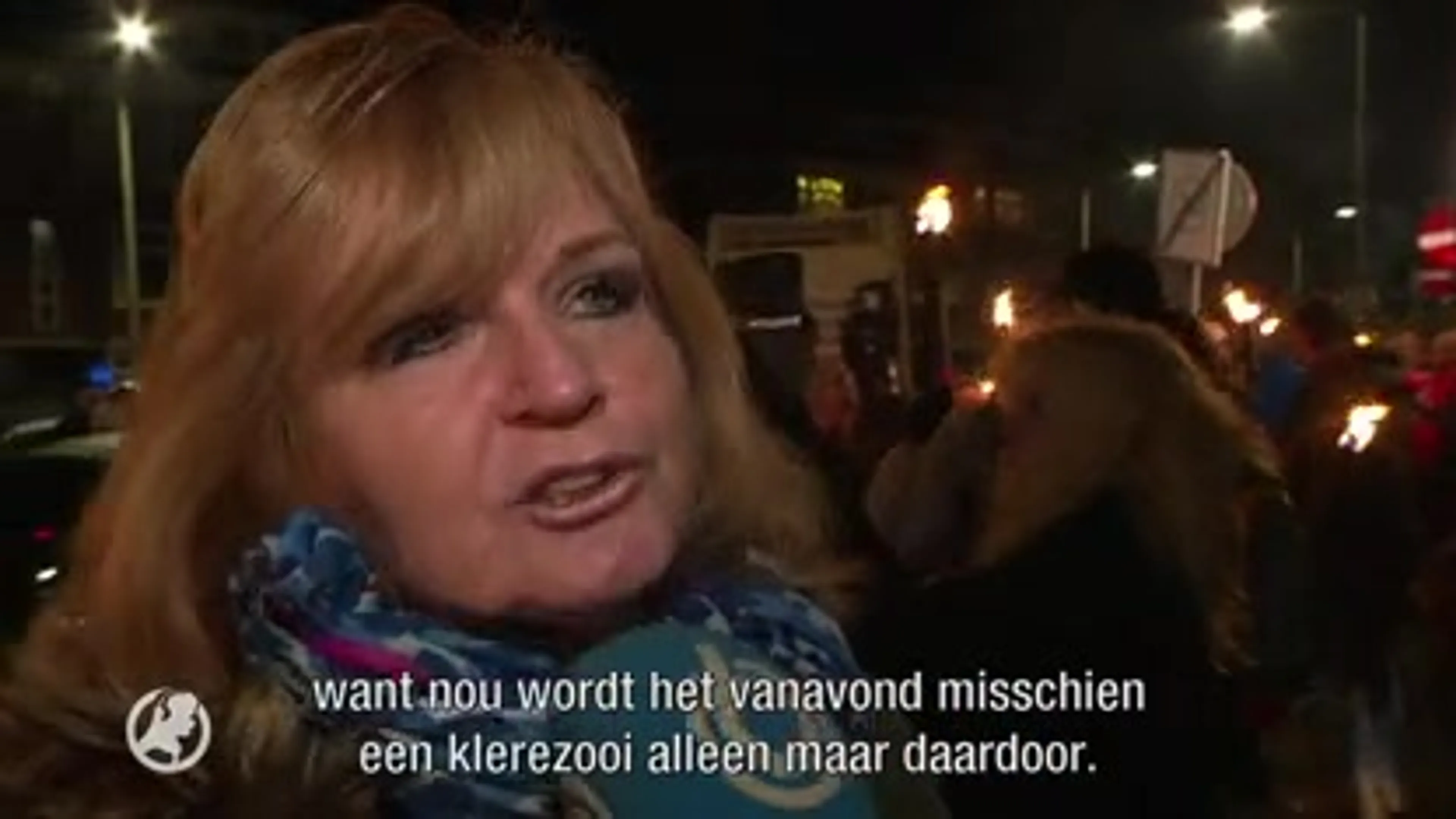 Fakkeltocht door Scheveningen