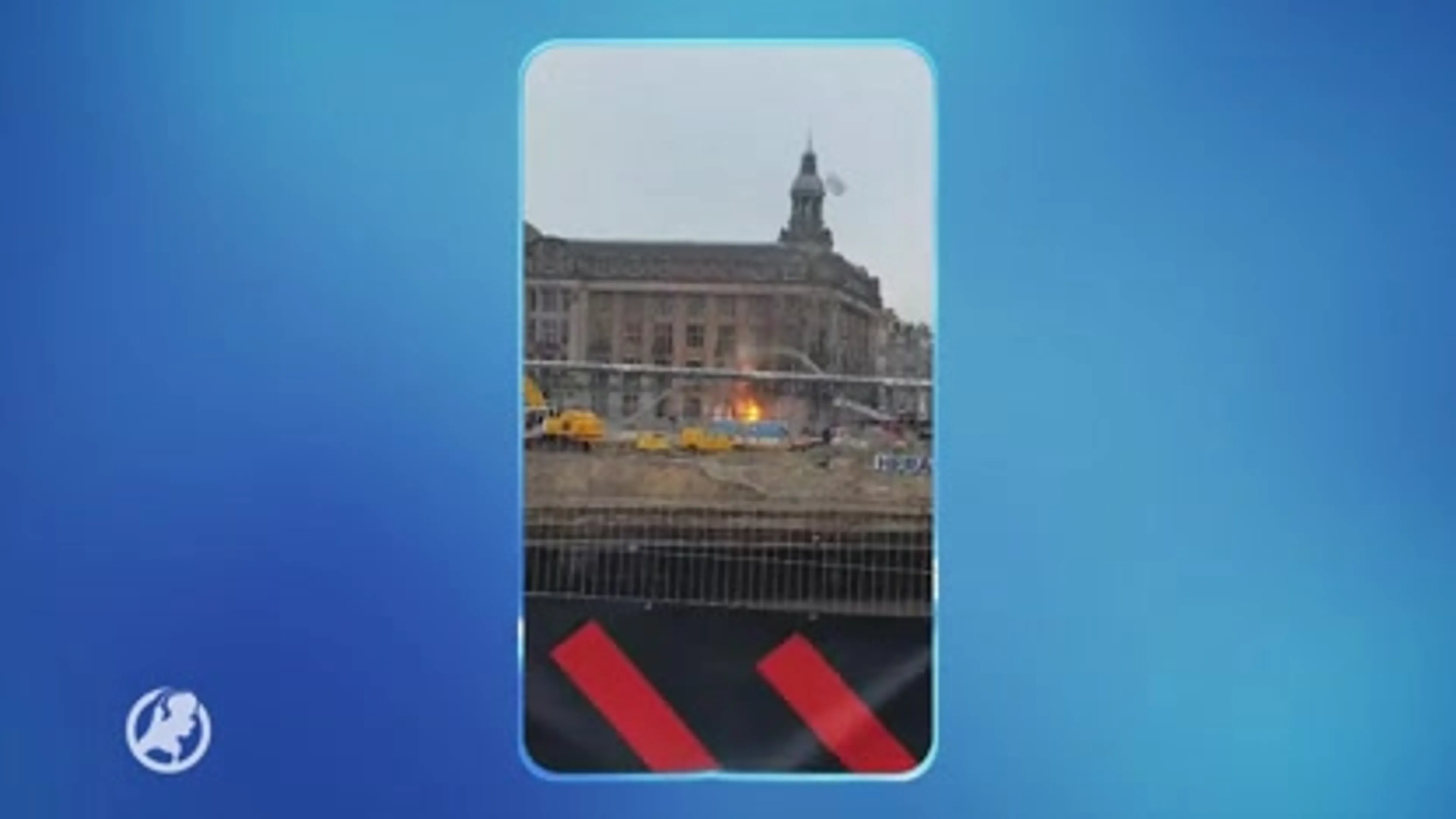 Grote brand bij Hotel art'otel Amsterdam