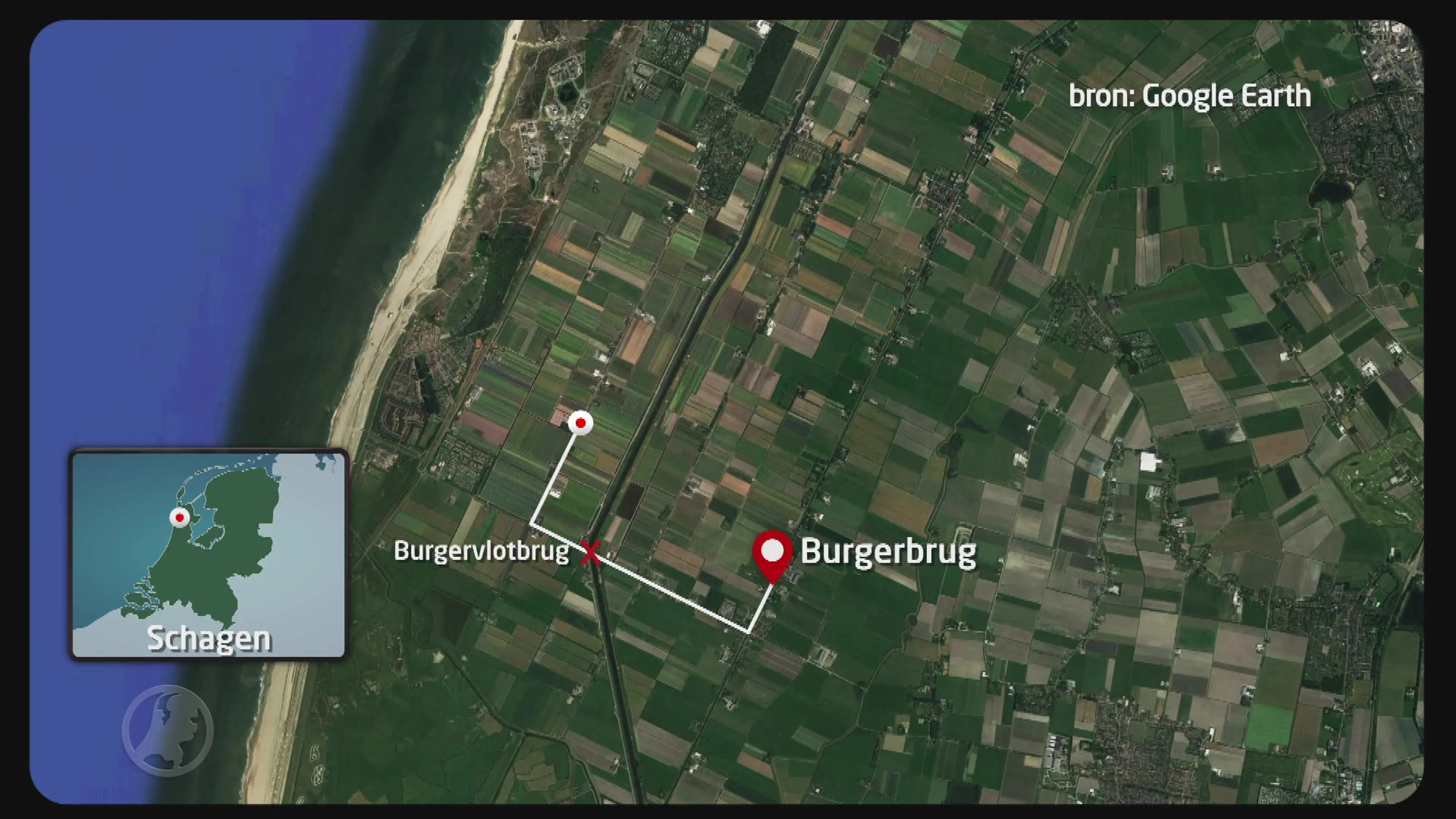 Brug ligt er opnieuw uit, 15 kilometer omrijden voor school