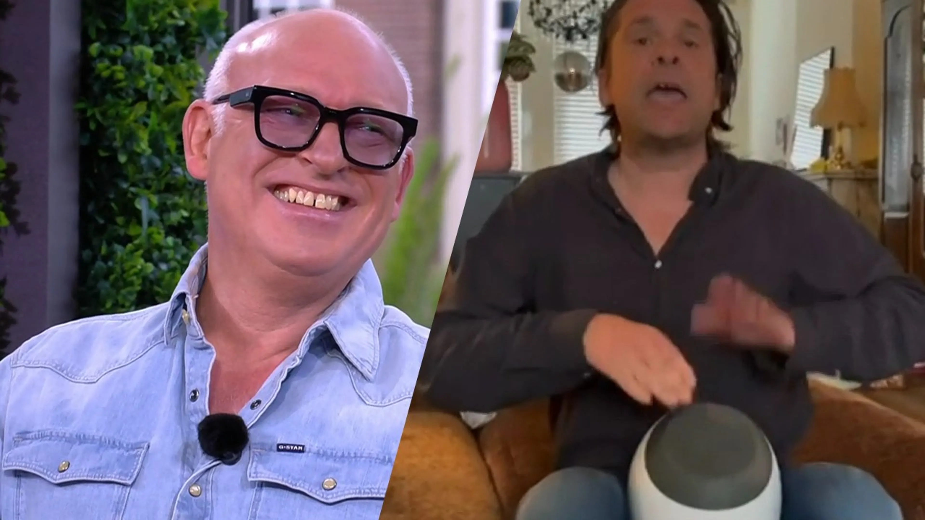 René geniet van filmpje Hans Teeuwen: 'Hij moet een keer hier...