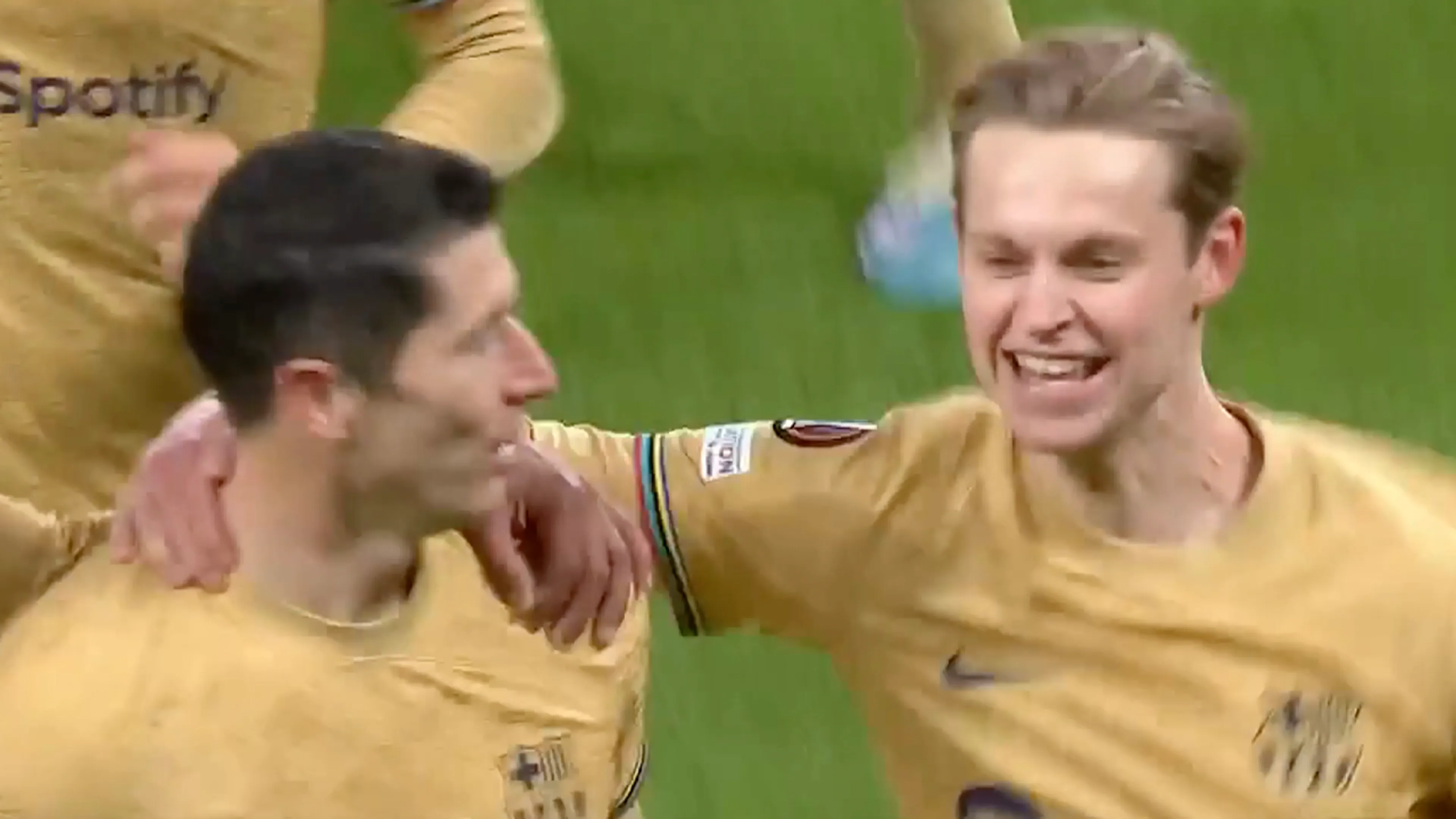 VIDEOGOAL: Manchester United - FC Barcelona 0-1 (Lewandowski)
