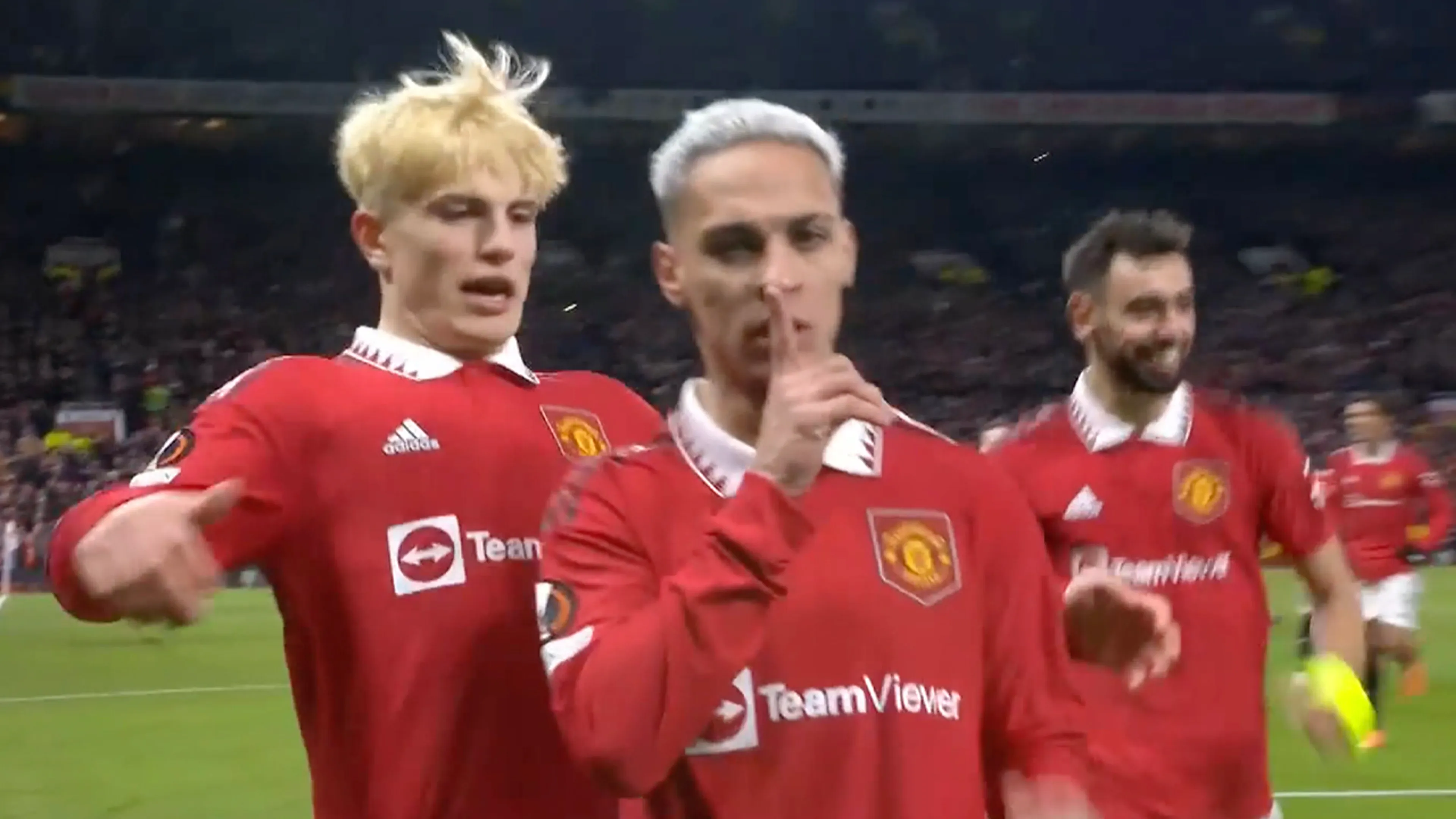 VIDEOGOAL: Manchester United - FC Barcelona 2-1 (Antony)