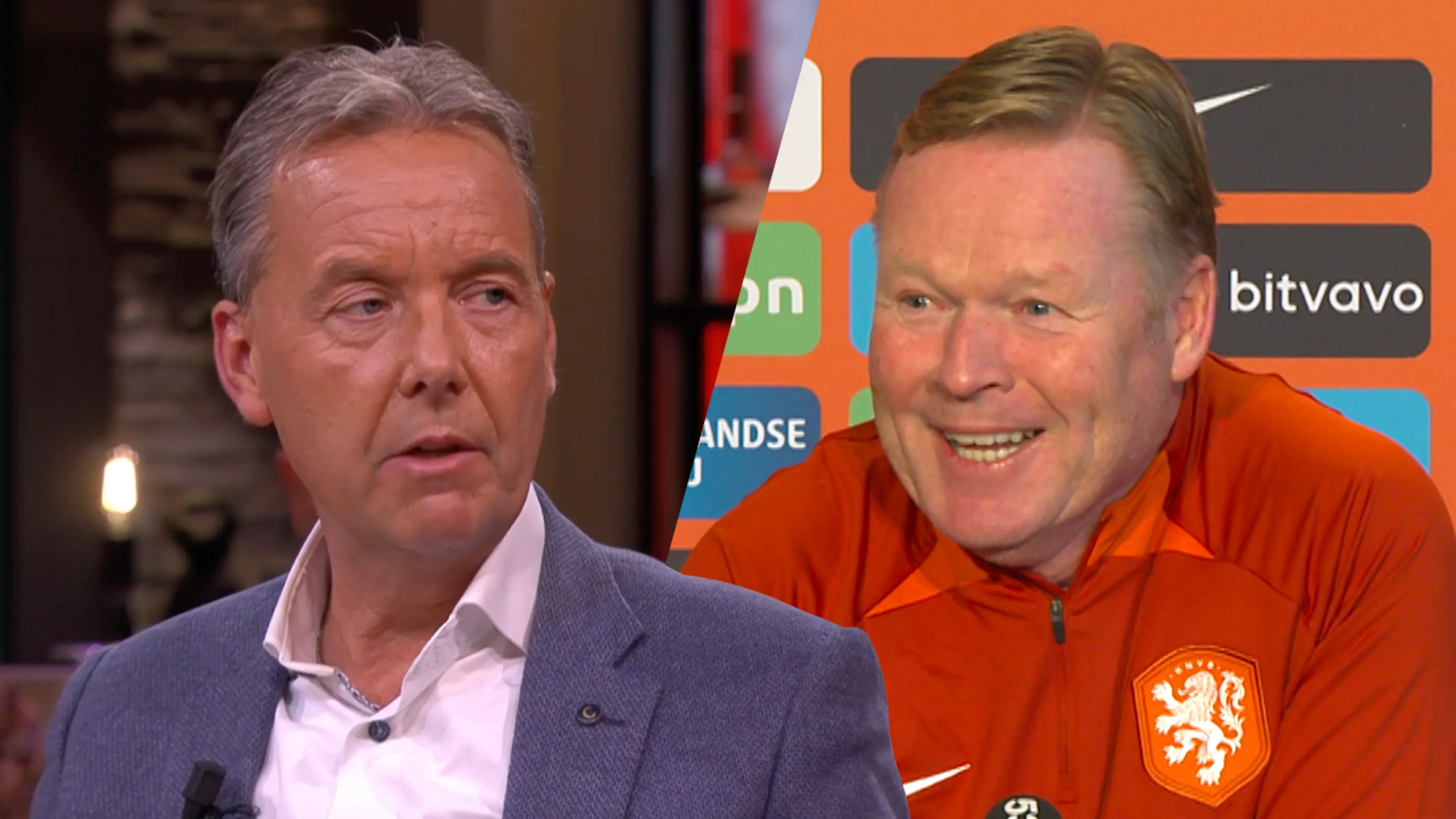 Koeman tegen Valentijn: 'Je hebt ook wél eens gelijk...'