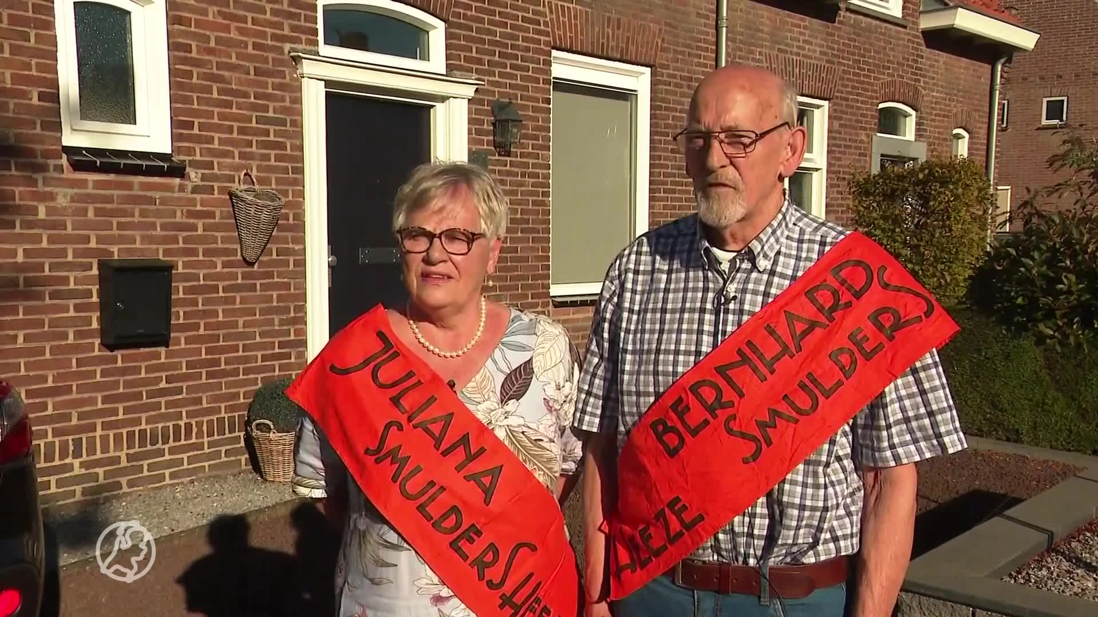 Tweeling vernoemd naar Prins Bernhard en Koningin Juliana 75 jaar geworden
