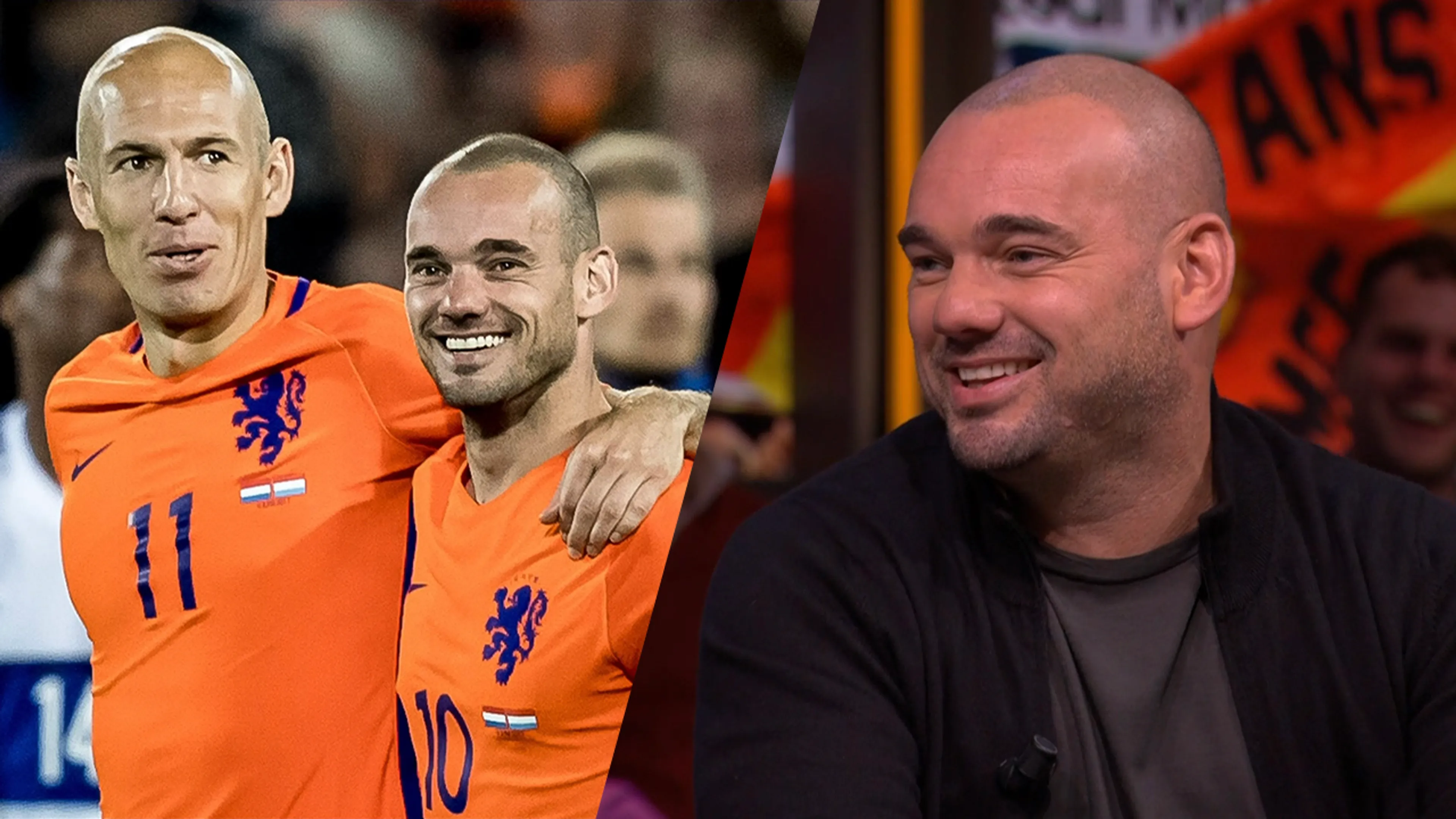 Wesley vertelt anekdote over avondje uit in Madrid met Robben: 'Dat vind ik het mooie van deze man'