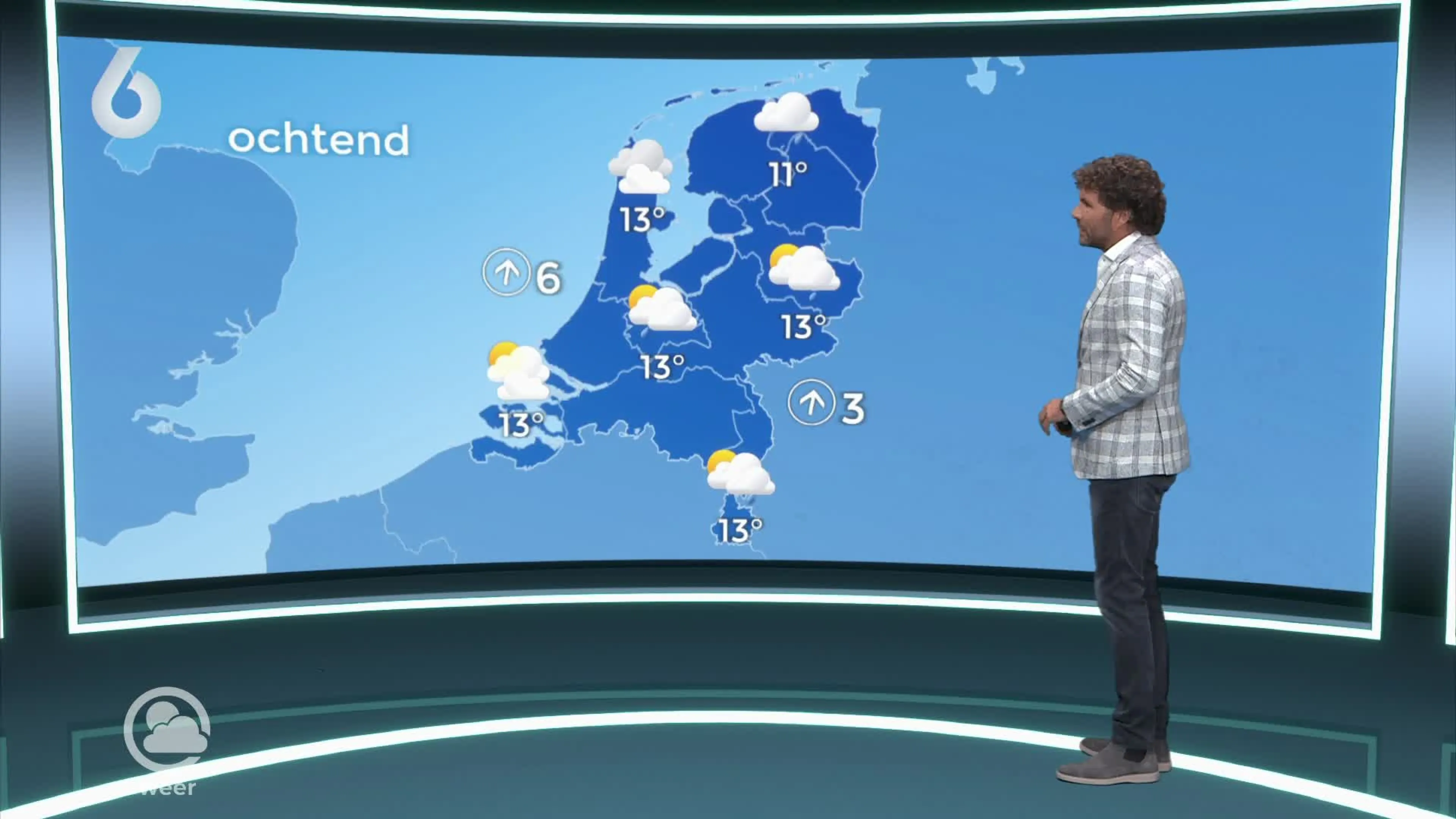 Waaierig weekend voor de boeg met af en toe een zonnetje
