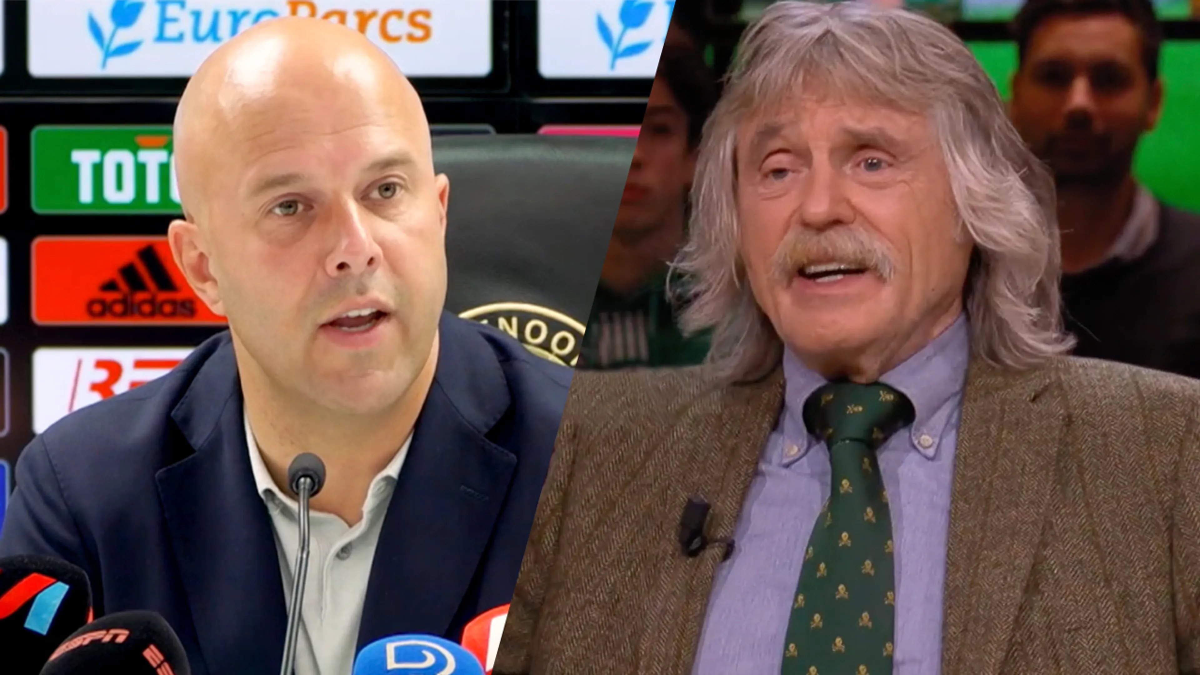 Johan vergelijkt Slot met Van Gaal: 'Dit is geiligheid naar eerzucht!'