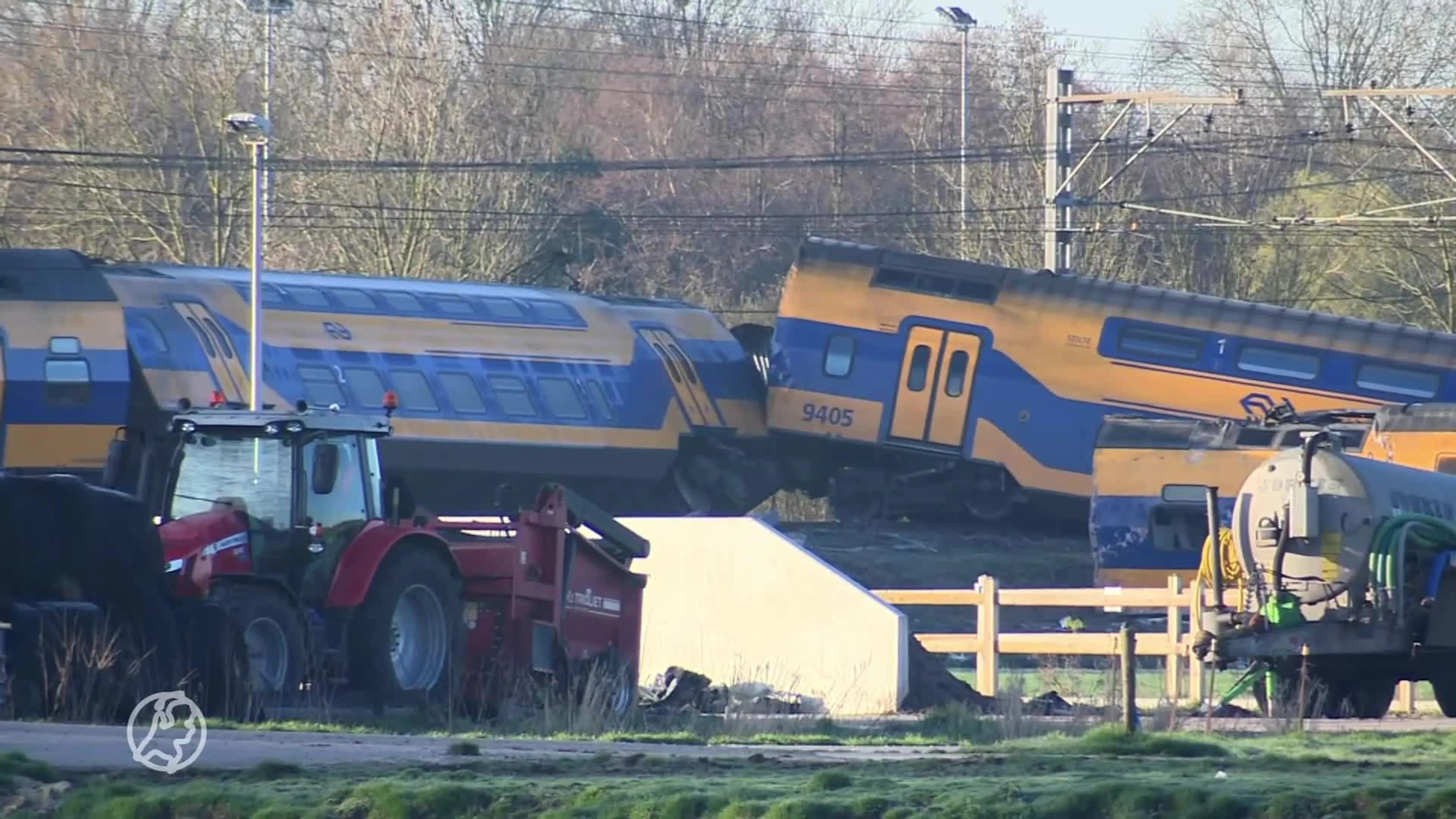 Dagenlang geen treinen tussen Den Haag en Voorschoten door treinongeval