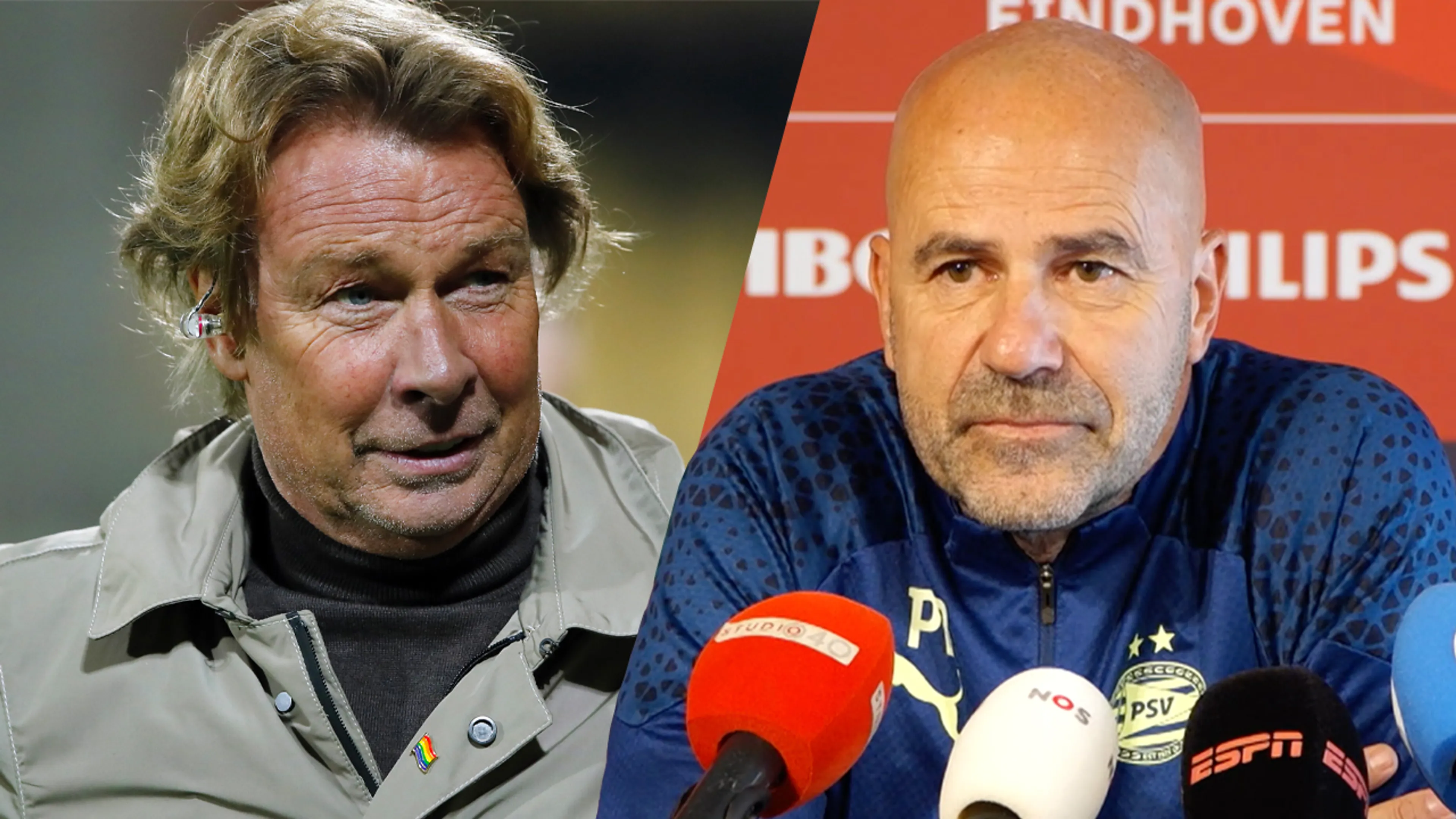 Bosz tegen Hans: 'Je moet concentratie niet verwarren met boos kijken'