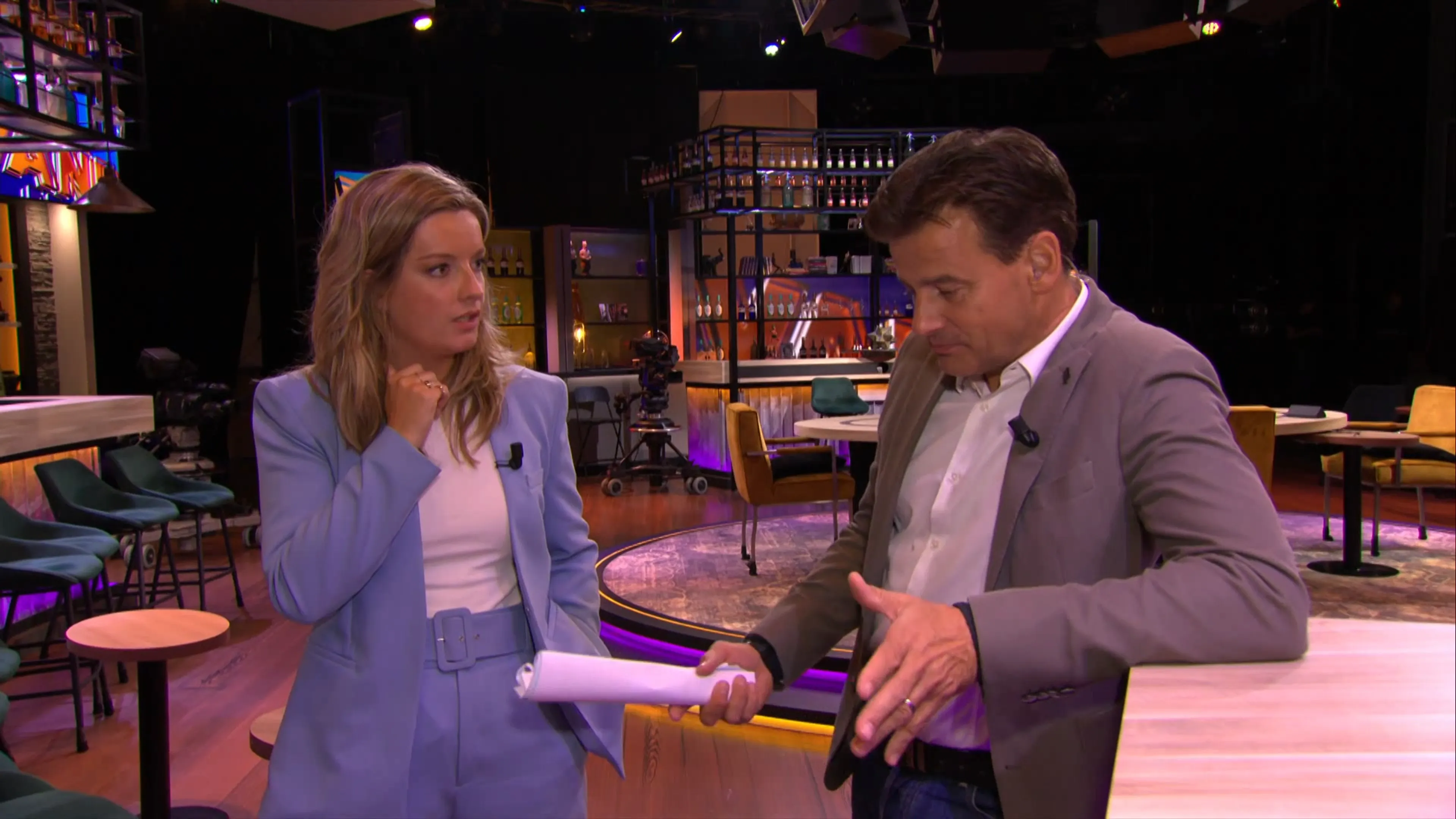 In de Wandelgangen met Merel Ek: 'Zo kan je nooit een talkshow gaan presenteren!'