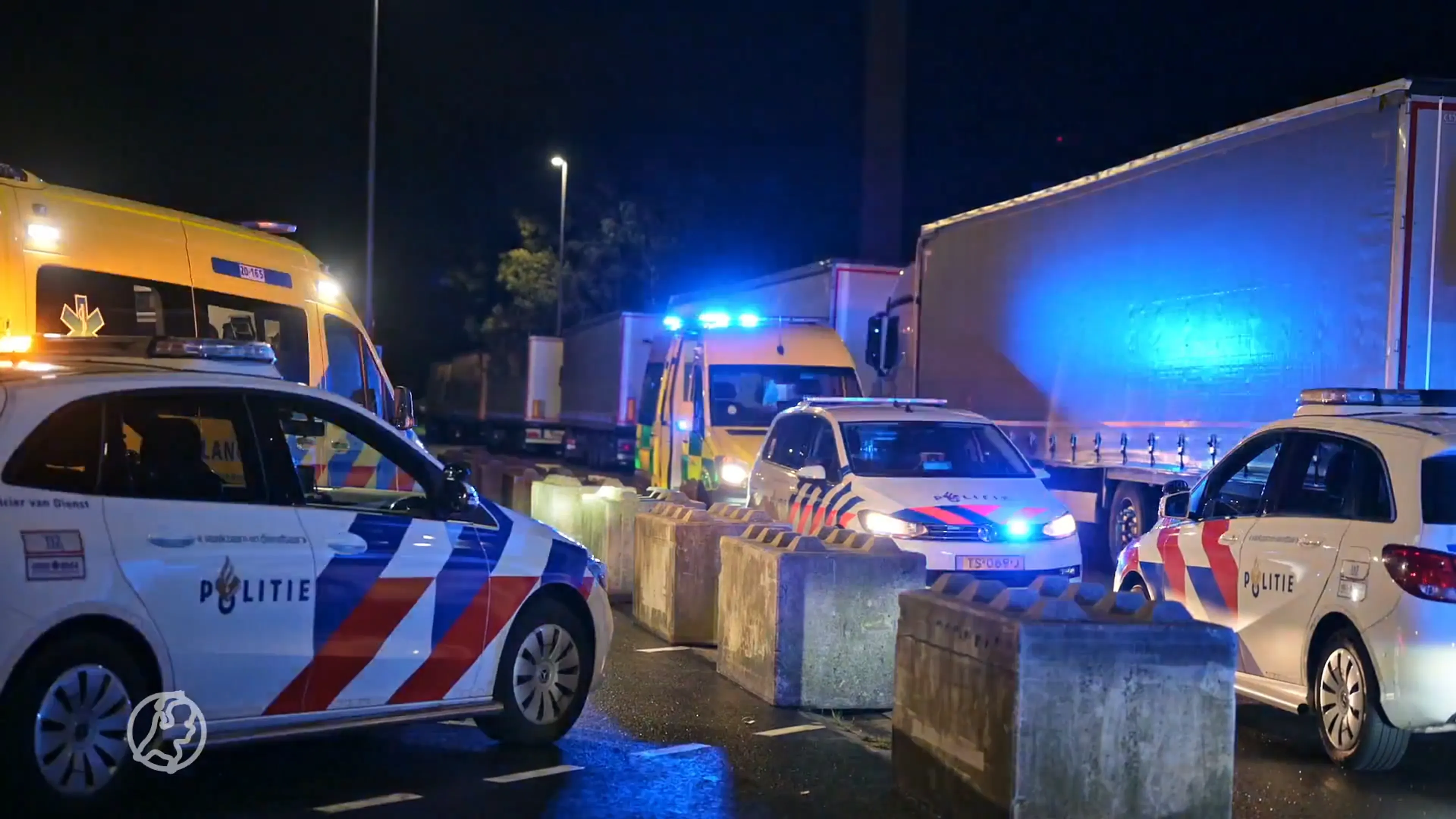 Man overleden bij truckerparkeerplaats Hazeldonk, mogelijk neergestoken