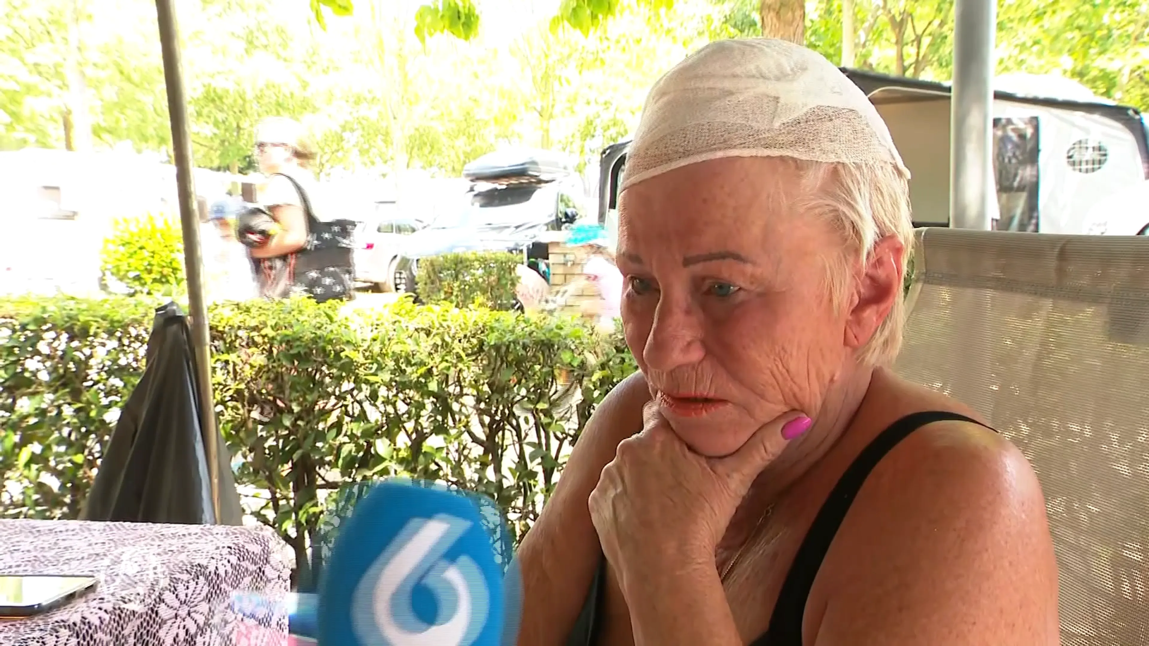 Enorme hagelsteen verwondt Annie tijdens vakantie in Italië: 'Als ik straks maar thuis ben'