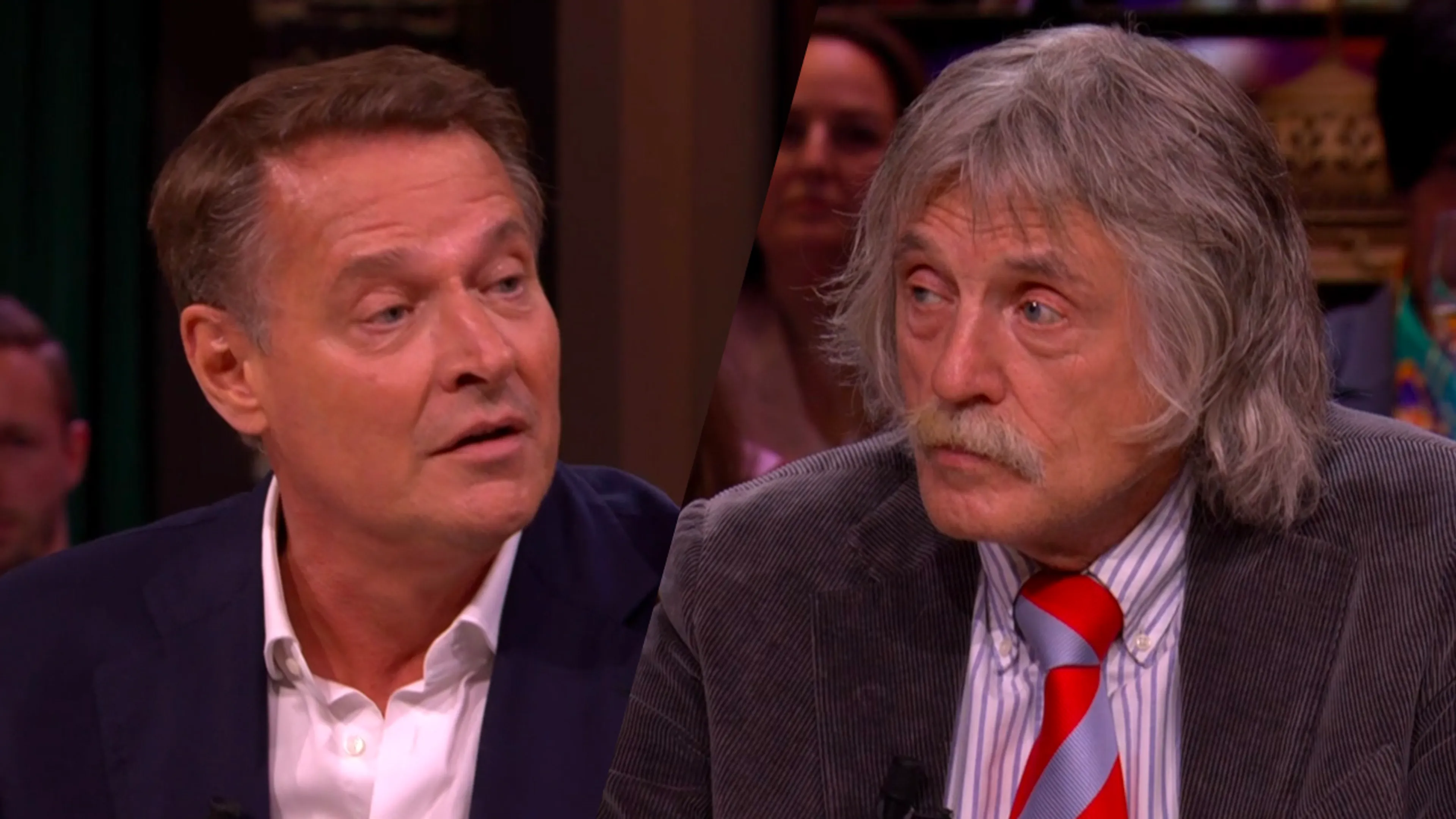 Johan tegen Albert Verlinde: 'Jij zit hier als advocaat van de duivel te oreren'