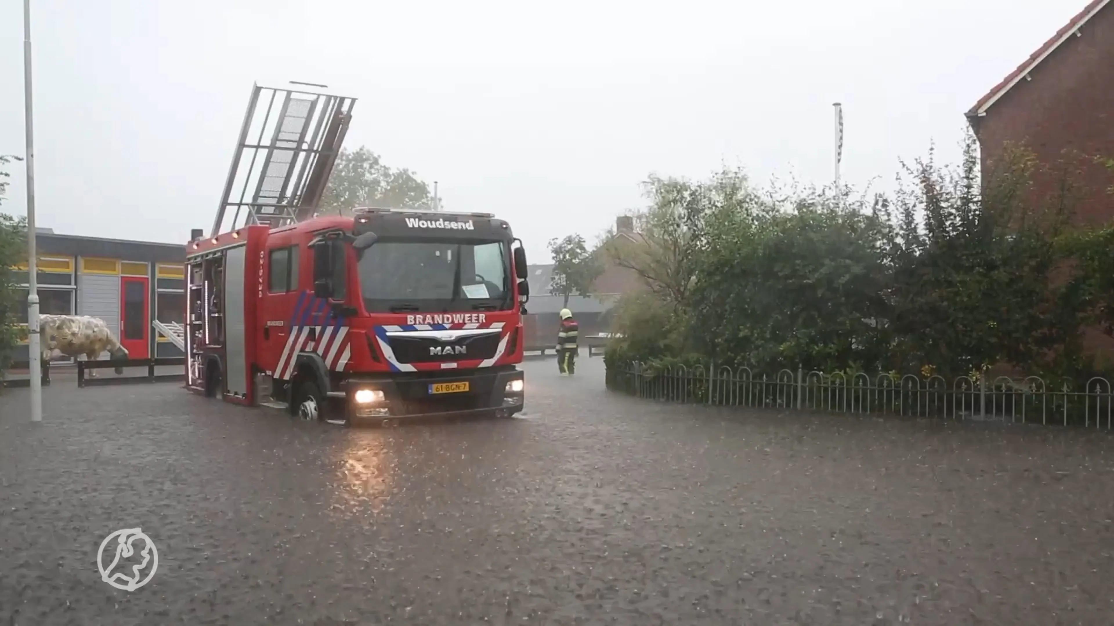 Wateroverlast in Friesland