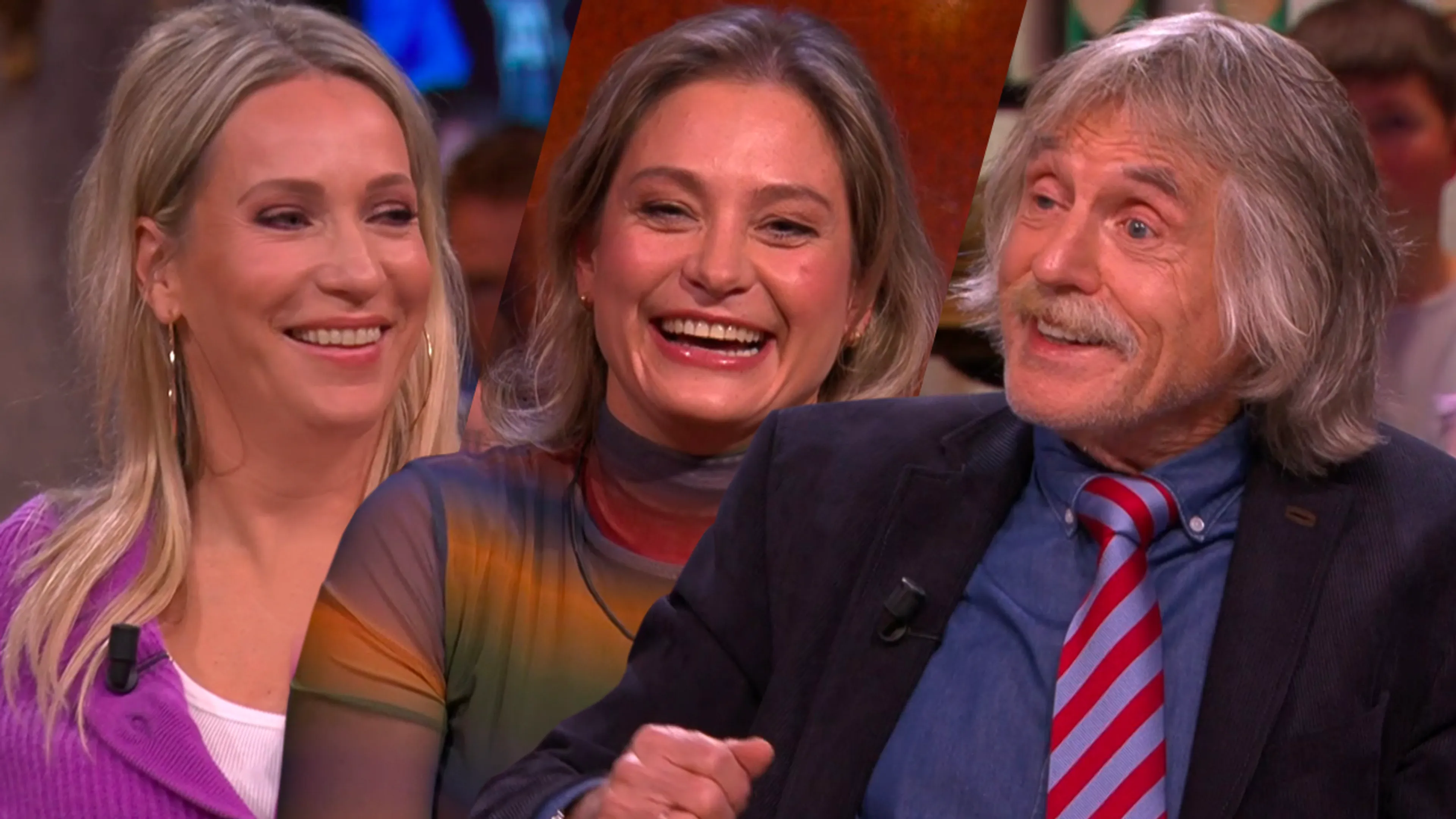 Johan ving gesprek over pijpen op: 'Ik heb blozend in m'n kleedkamer gezeten!'