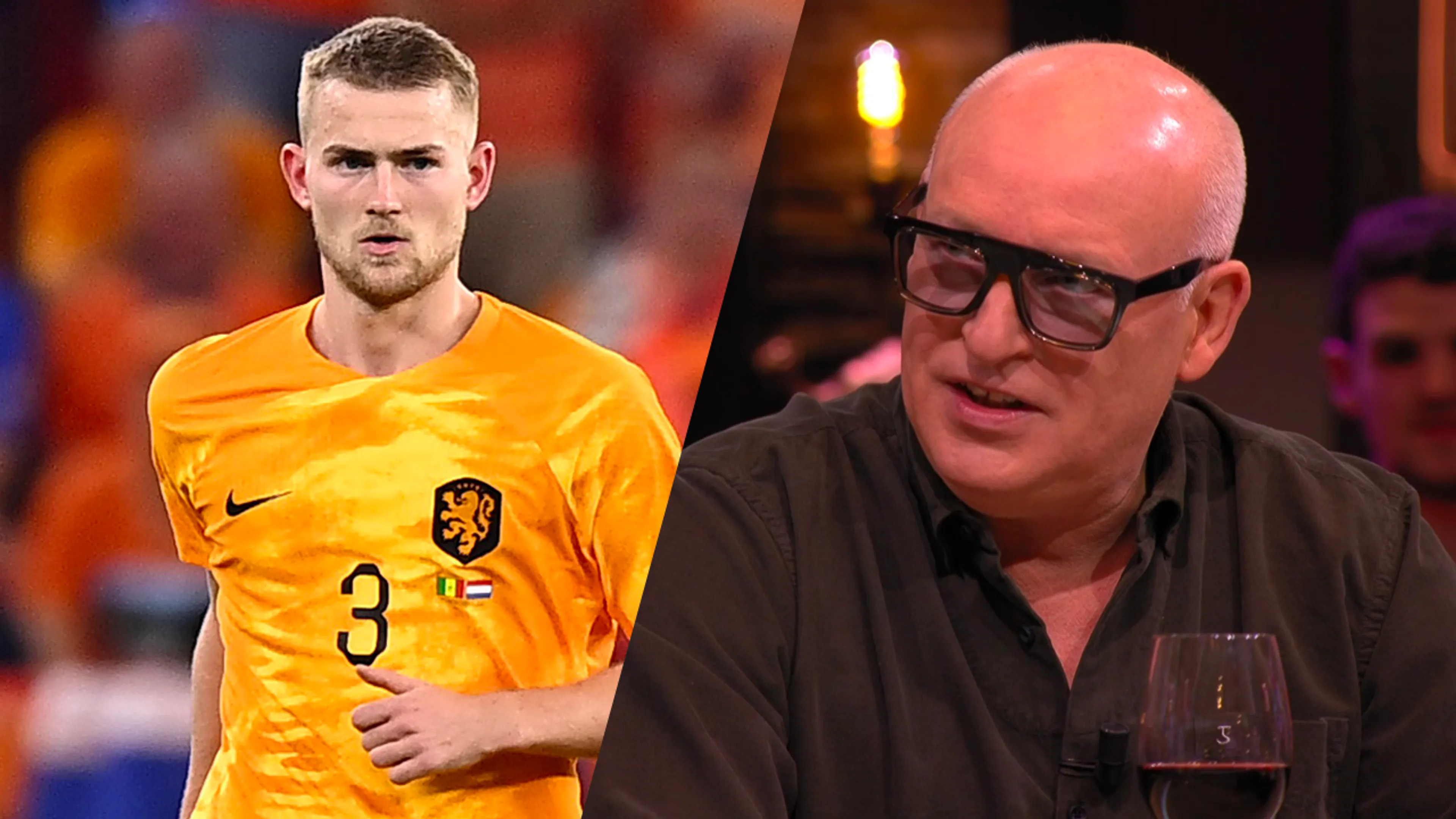 René kritisch op De Ligt: 'Hij wil alleen maar in duel komen'