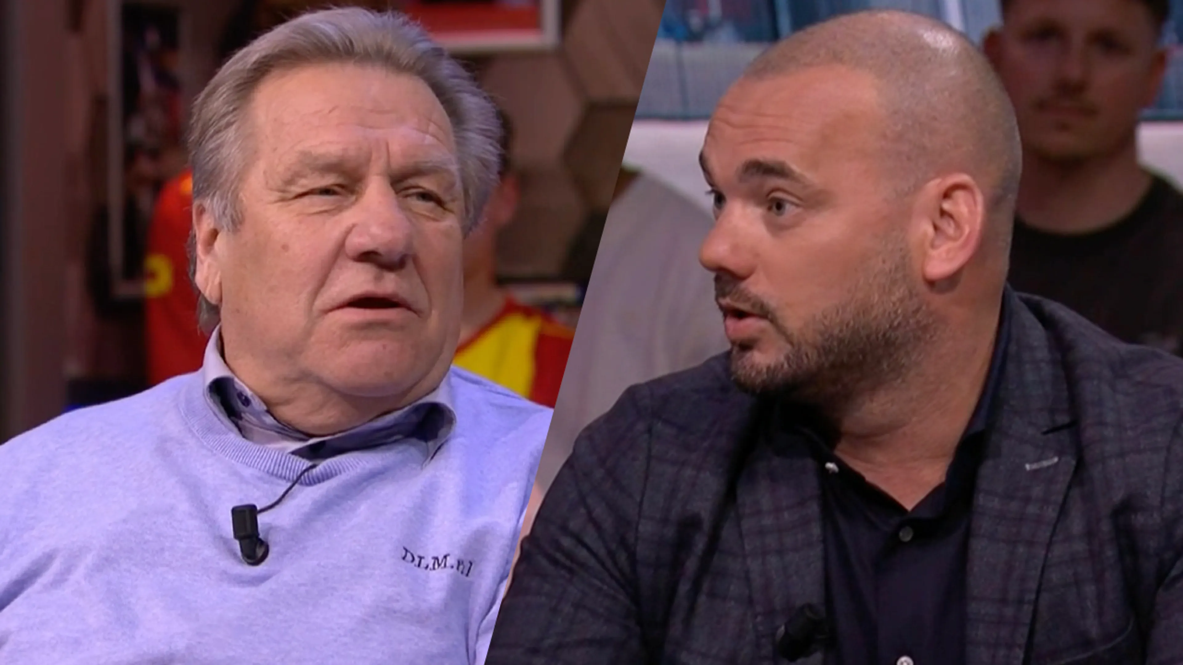 Wesley dolt met Jan over landstitel Feyenoord: 'Je wordt echt een eng ventje!'